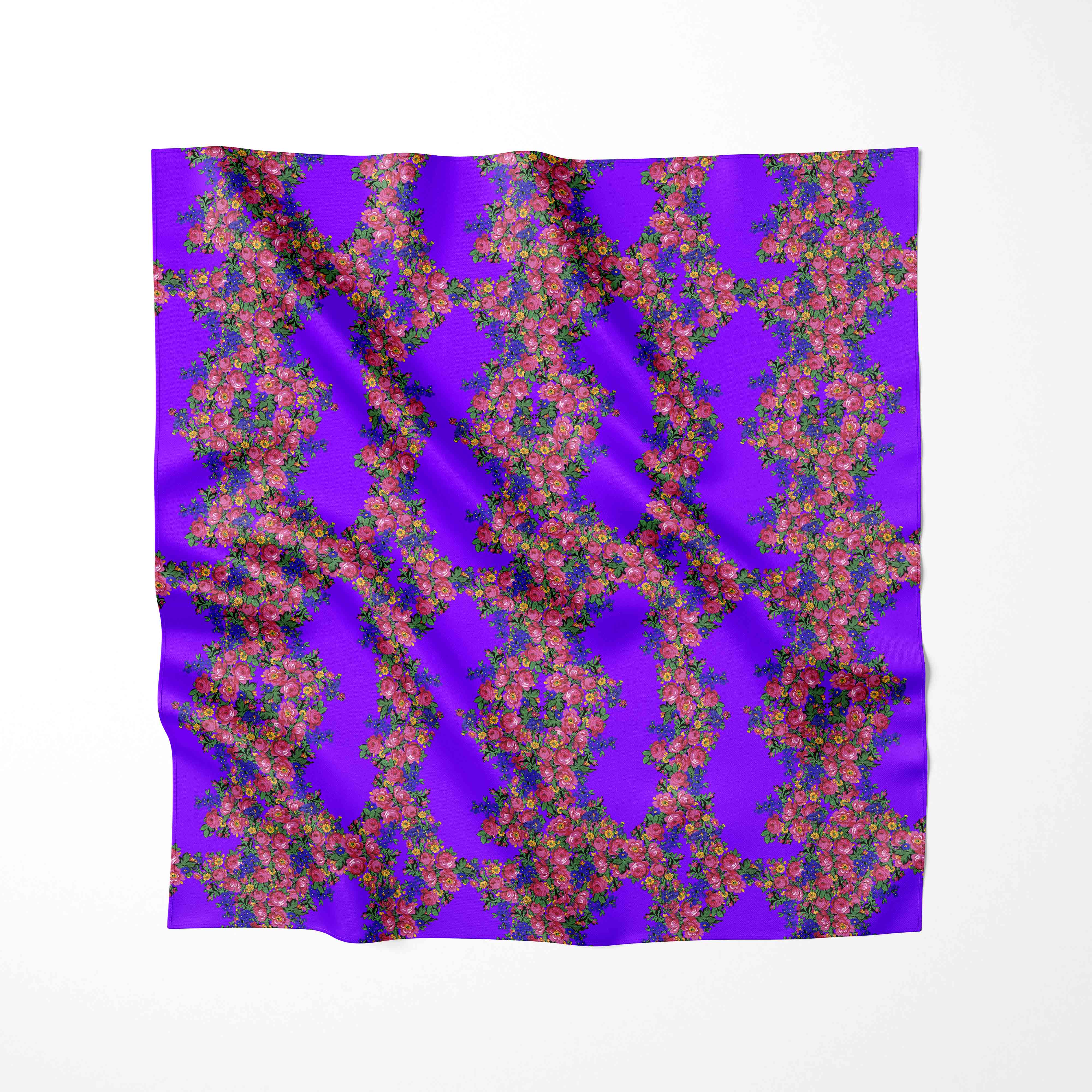 Kokum's Revenge Lilac Cotton Poplin Fabric by the Yard