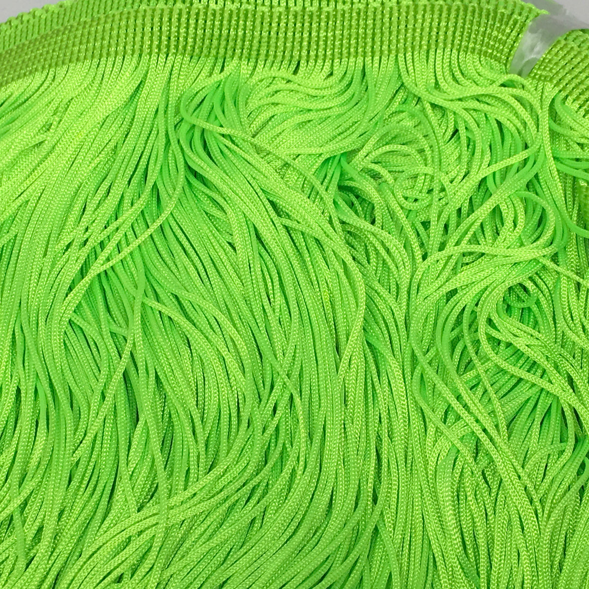 30 CM Neon Green Fringe