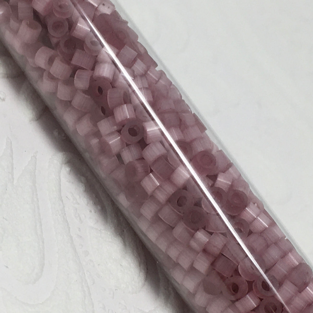 2.5mm Size 15/0 24g tube Cylindica Seed Beads Cocoa