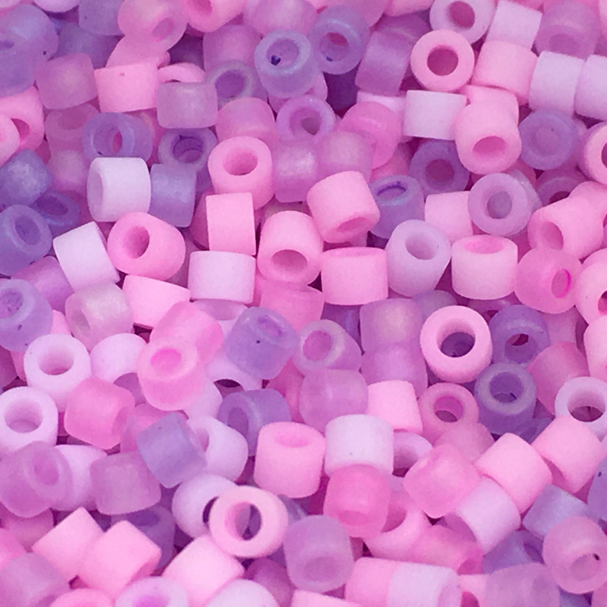 Cylinder-Style 70g Rainbow Bead Jars