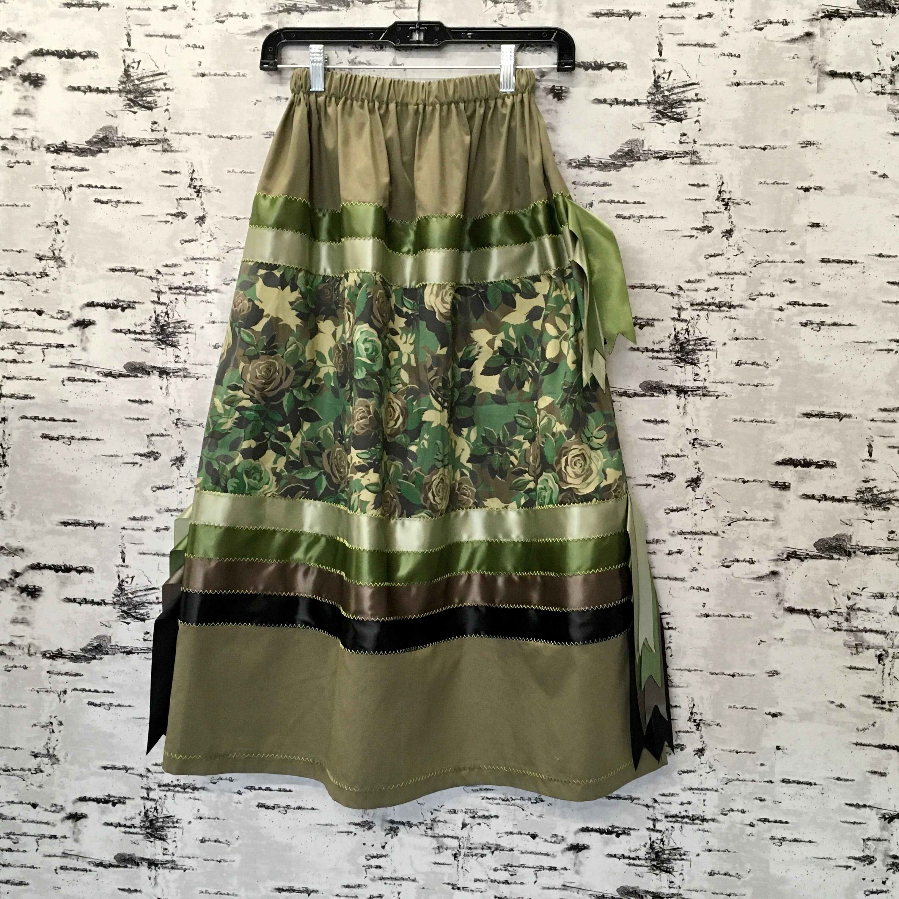 Letishia Sangie-Krammer Floral Camo Skirt