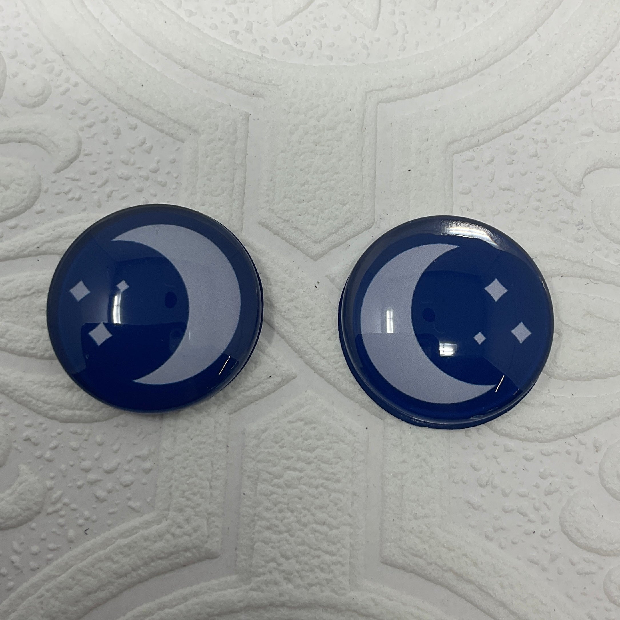 1 inch Glass Covered Beading Cabochons