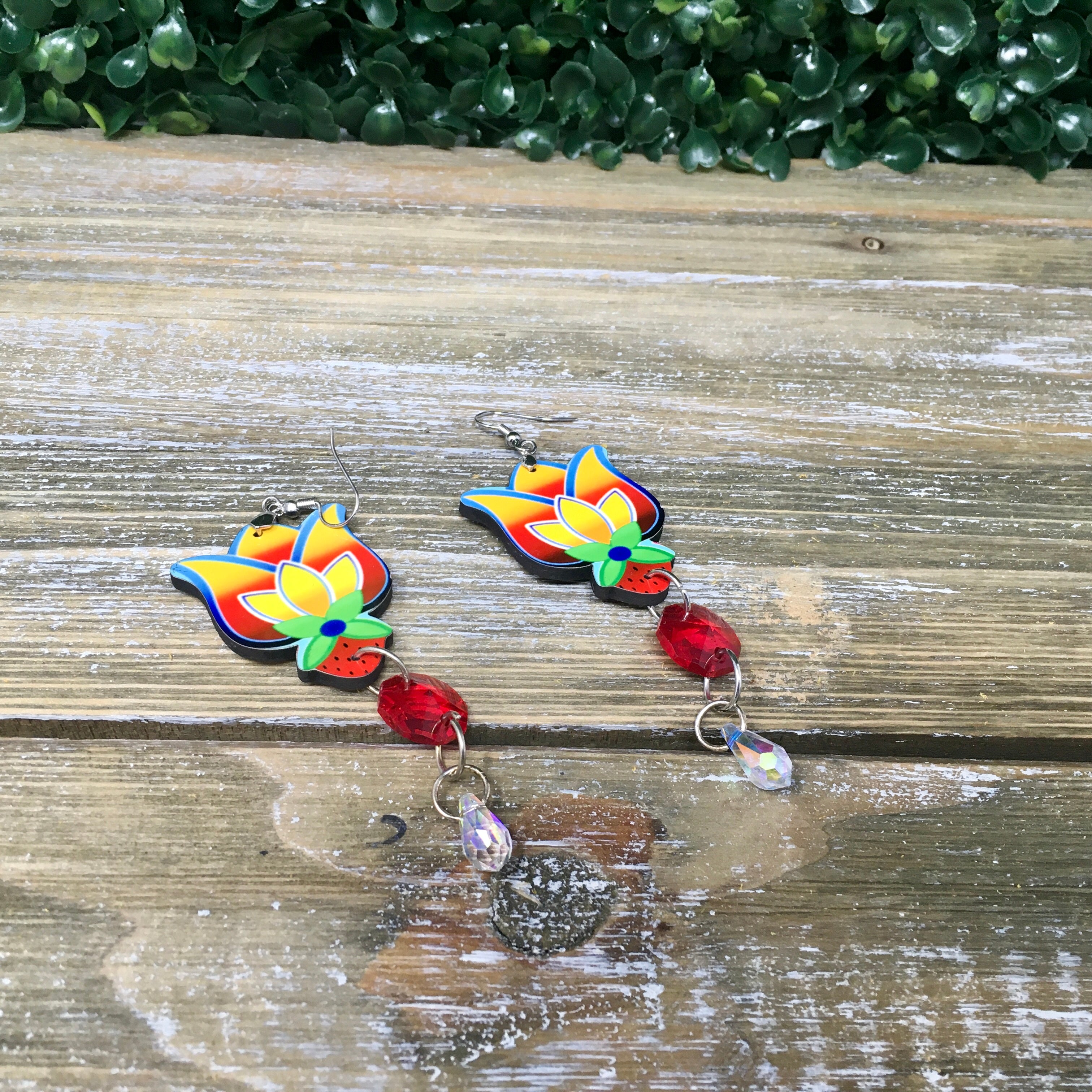 Amya Salt Beaded Earrings