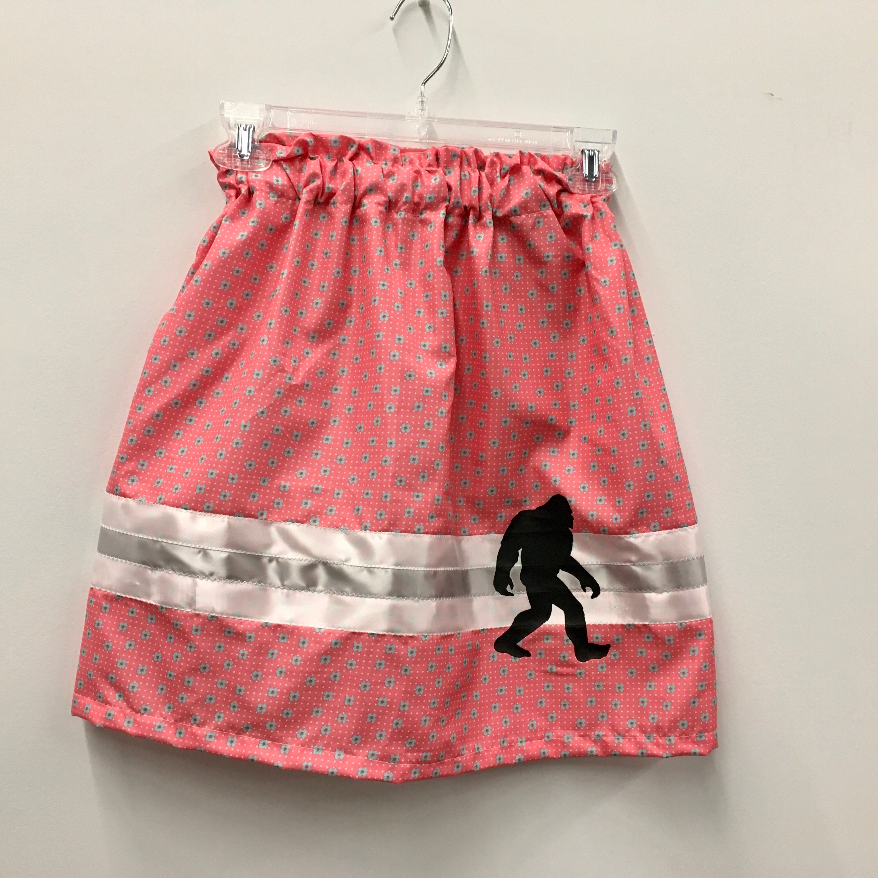 Jackie Lafferty Child's Ribbon Skirt- Pink Sasquatch