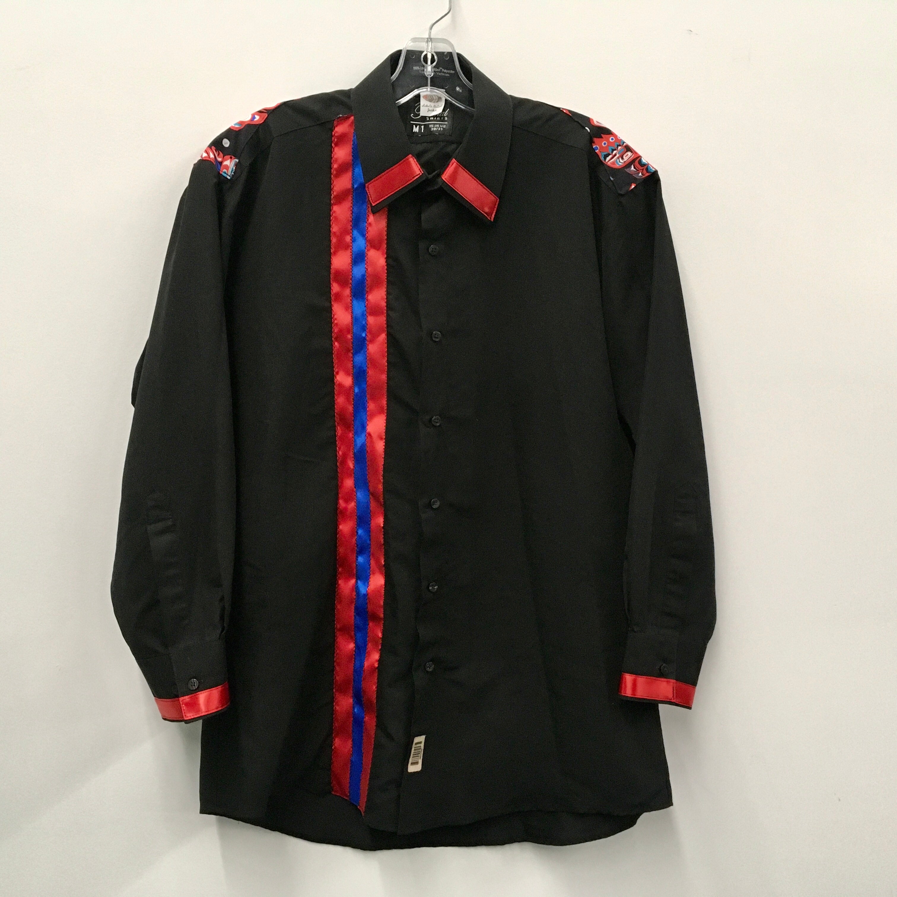 Jackie Lafferty Ribbon Shirt- Black/Red West Coast