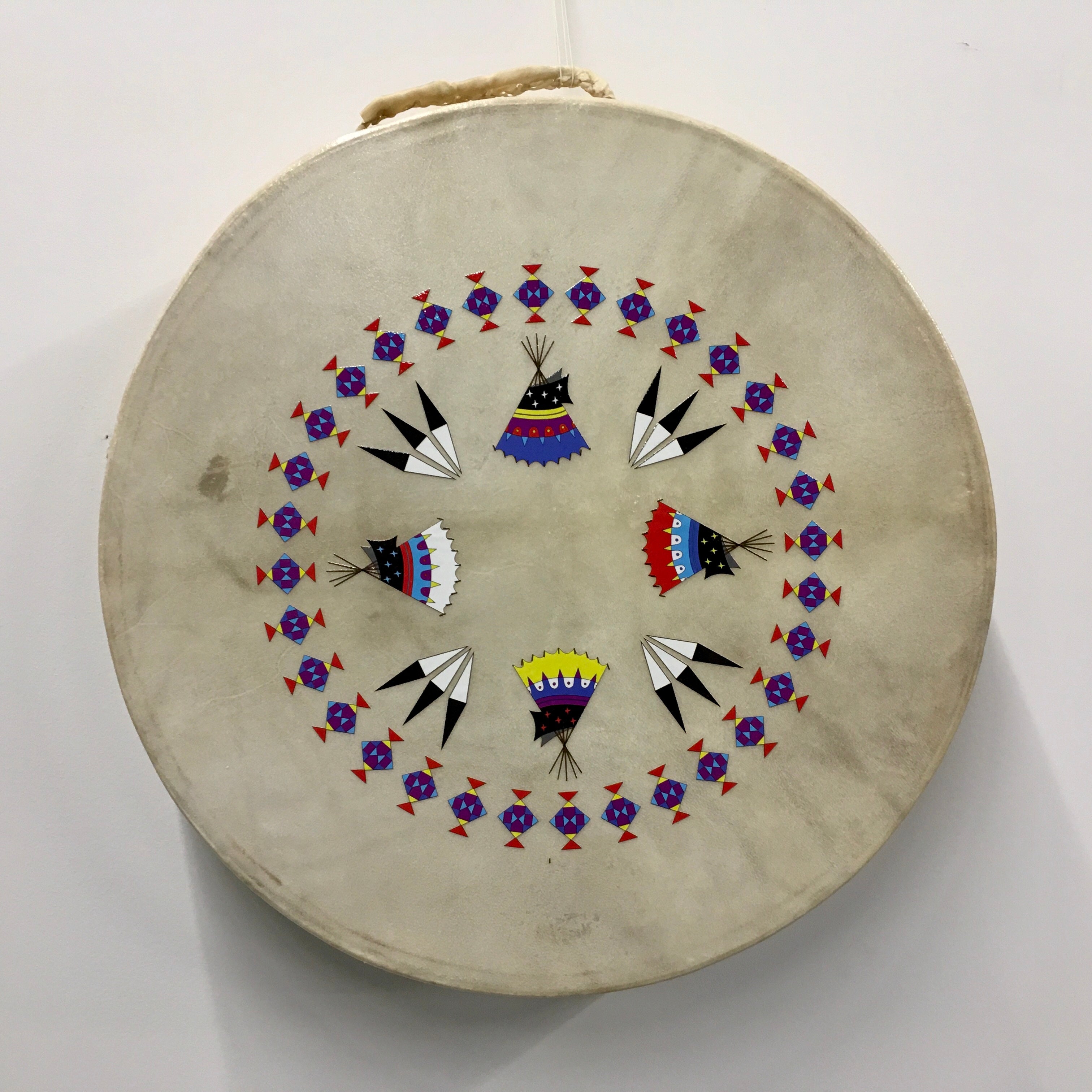 Embellished Drum