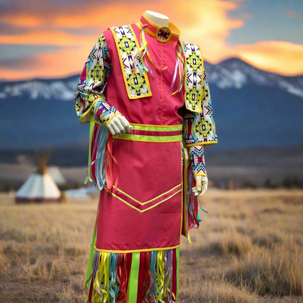 Handmade Fancy Champion Grass Dance Outfit