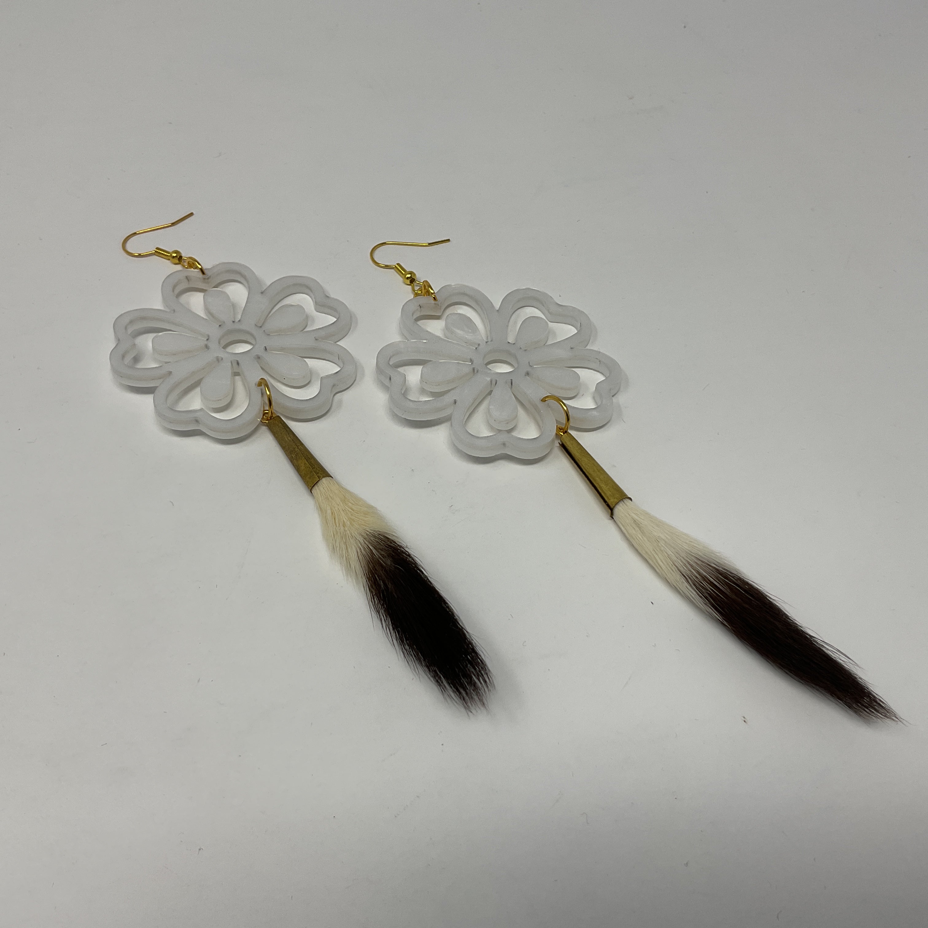 Single-Tier Acrylic Earrings
