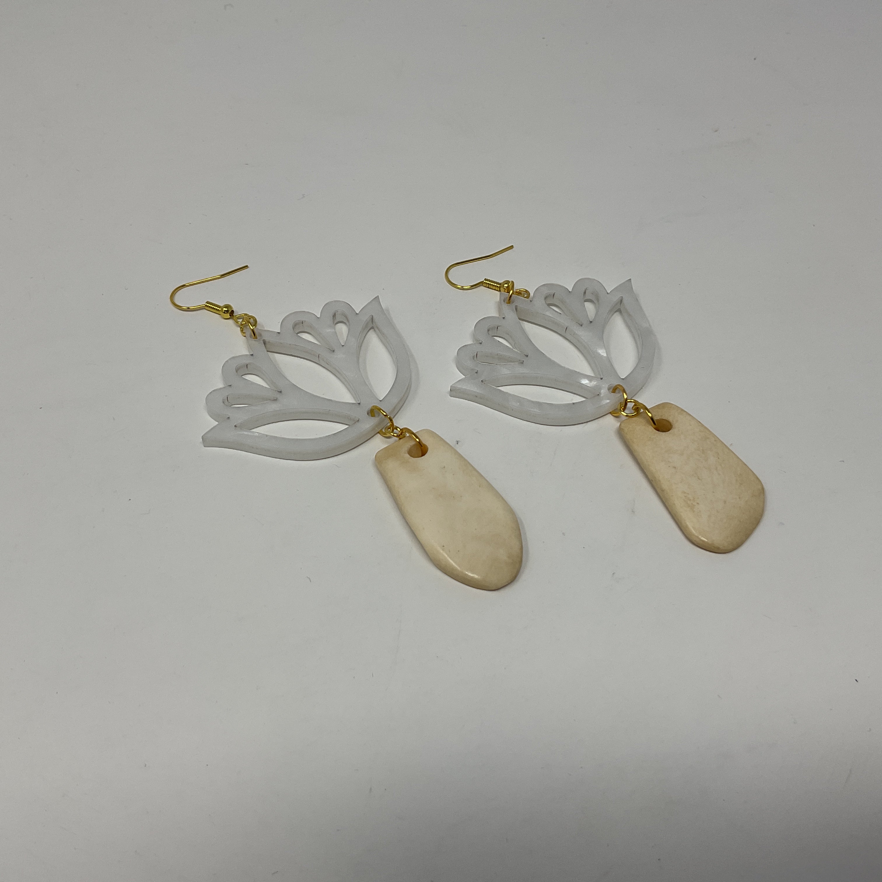 Single-Tier Acrylic Earrings