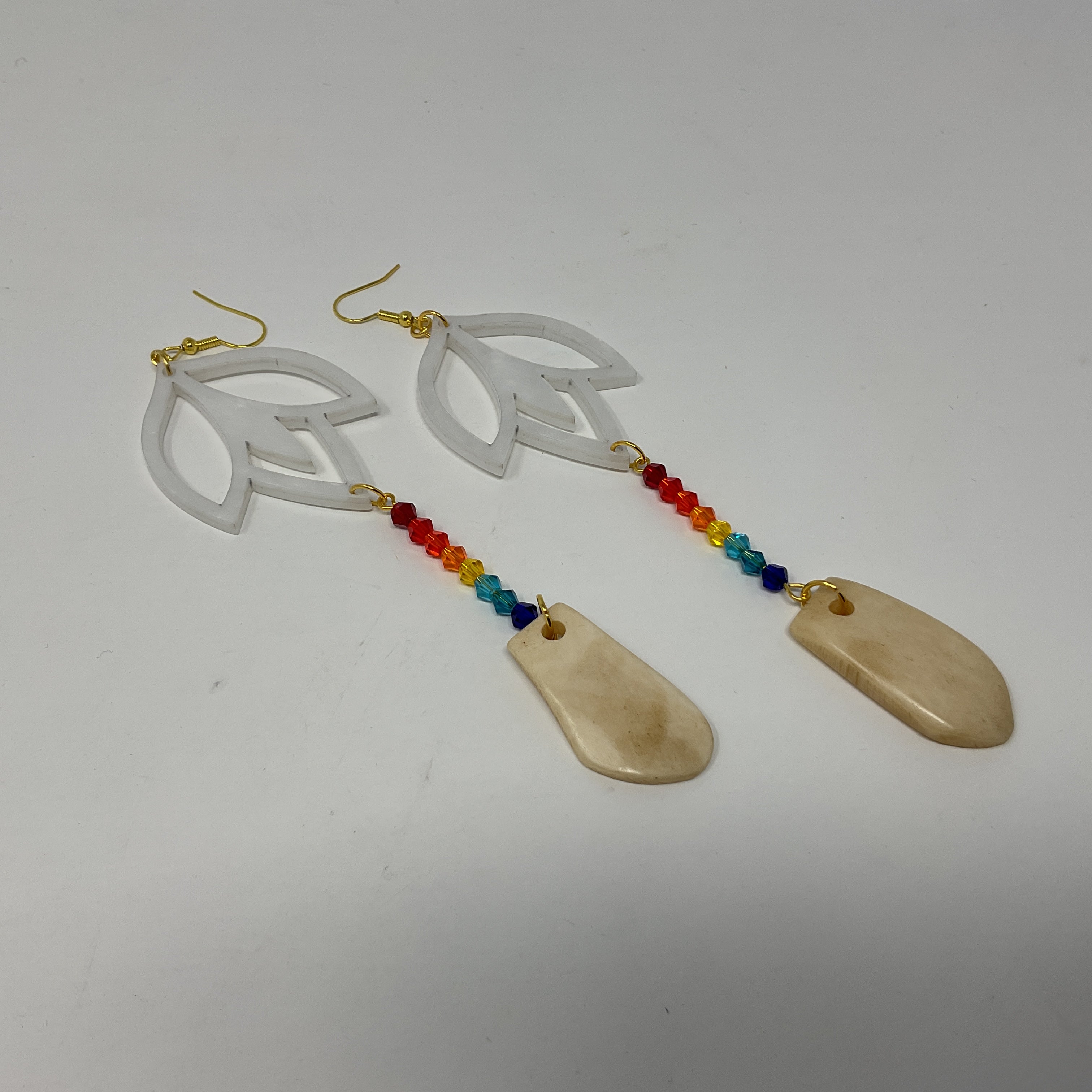 Single-Tier Acrylic Earrings