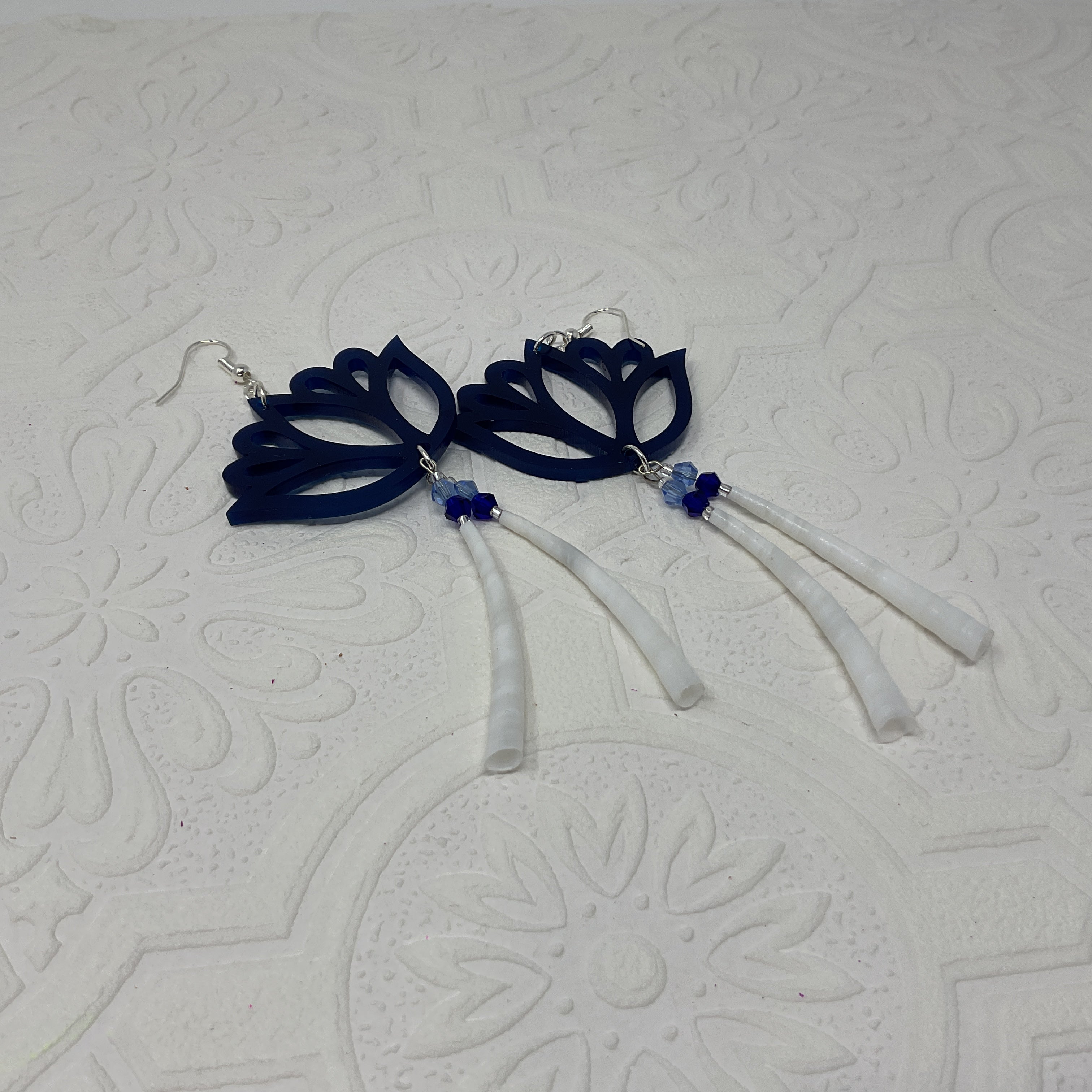 Single-Tier Acrylic Earrings