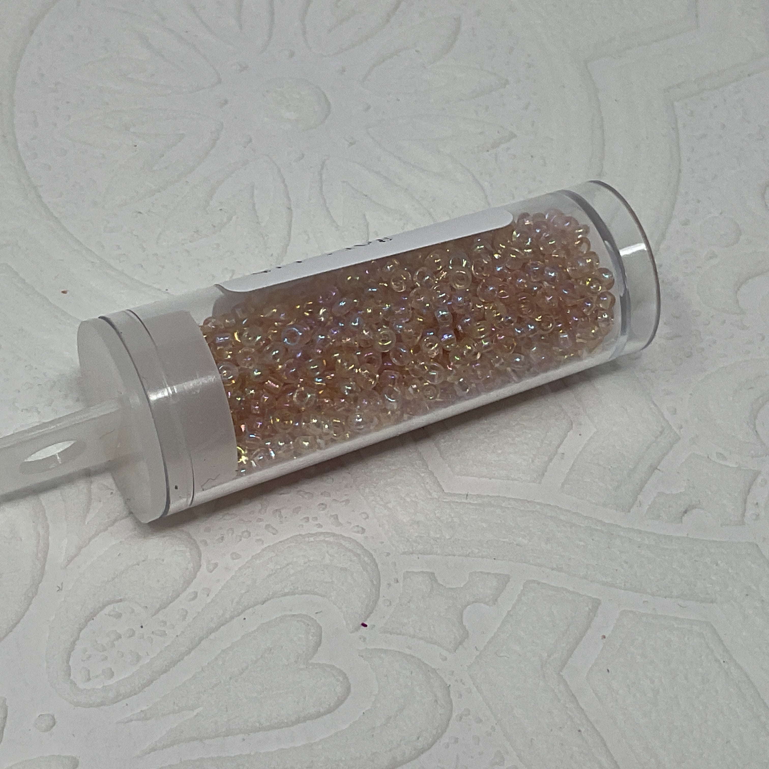 Transparent Lustered Seed Beads Size 11/0 - Bubbles