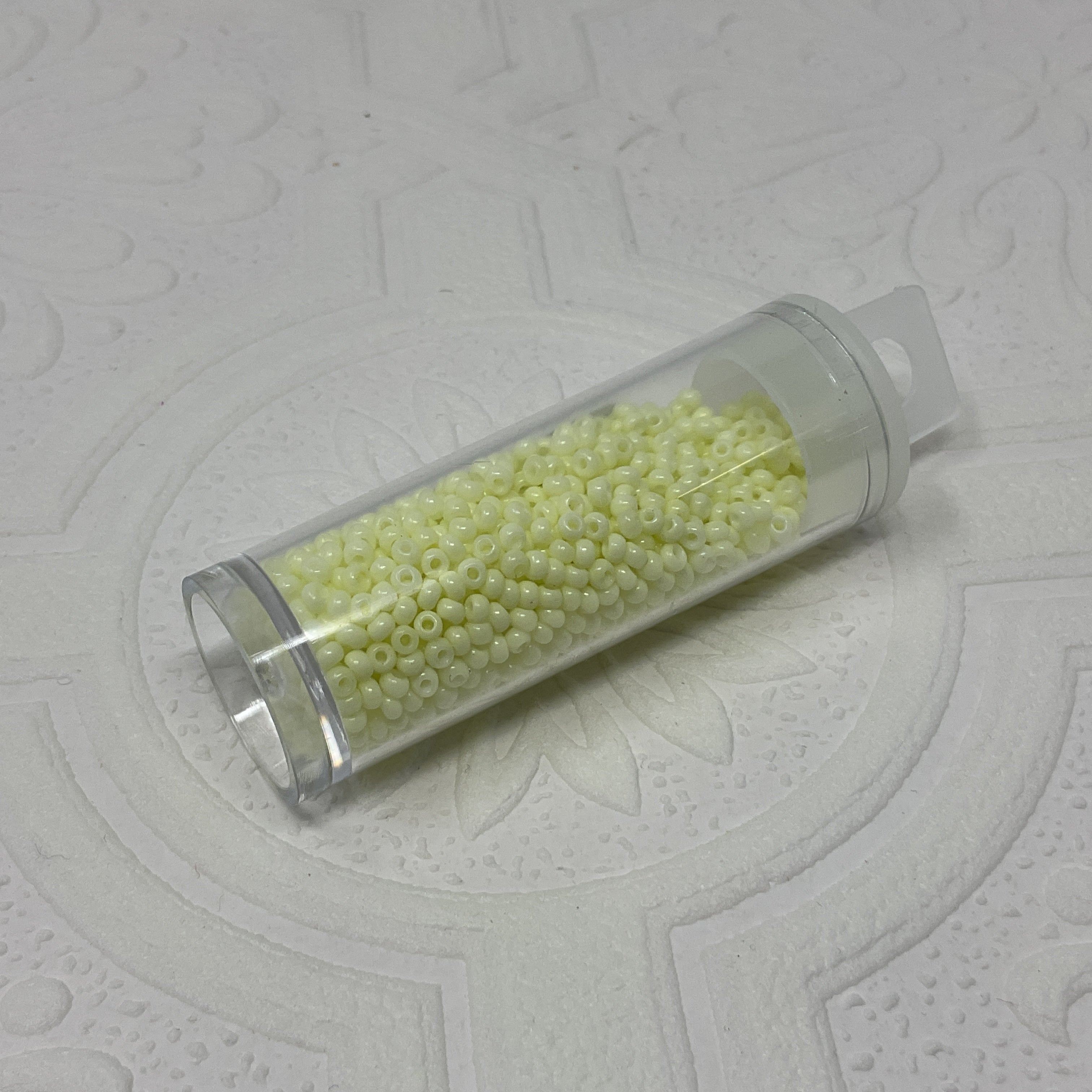 Seed Beads Size 11/0 - Egg Yolk