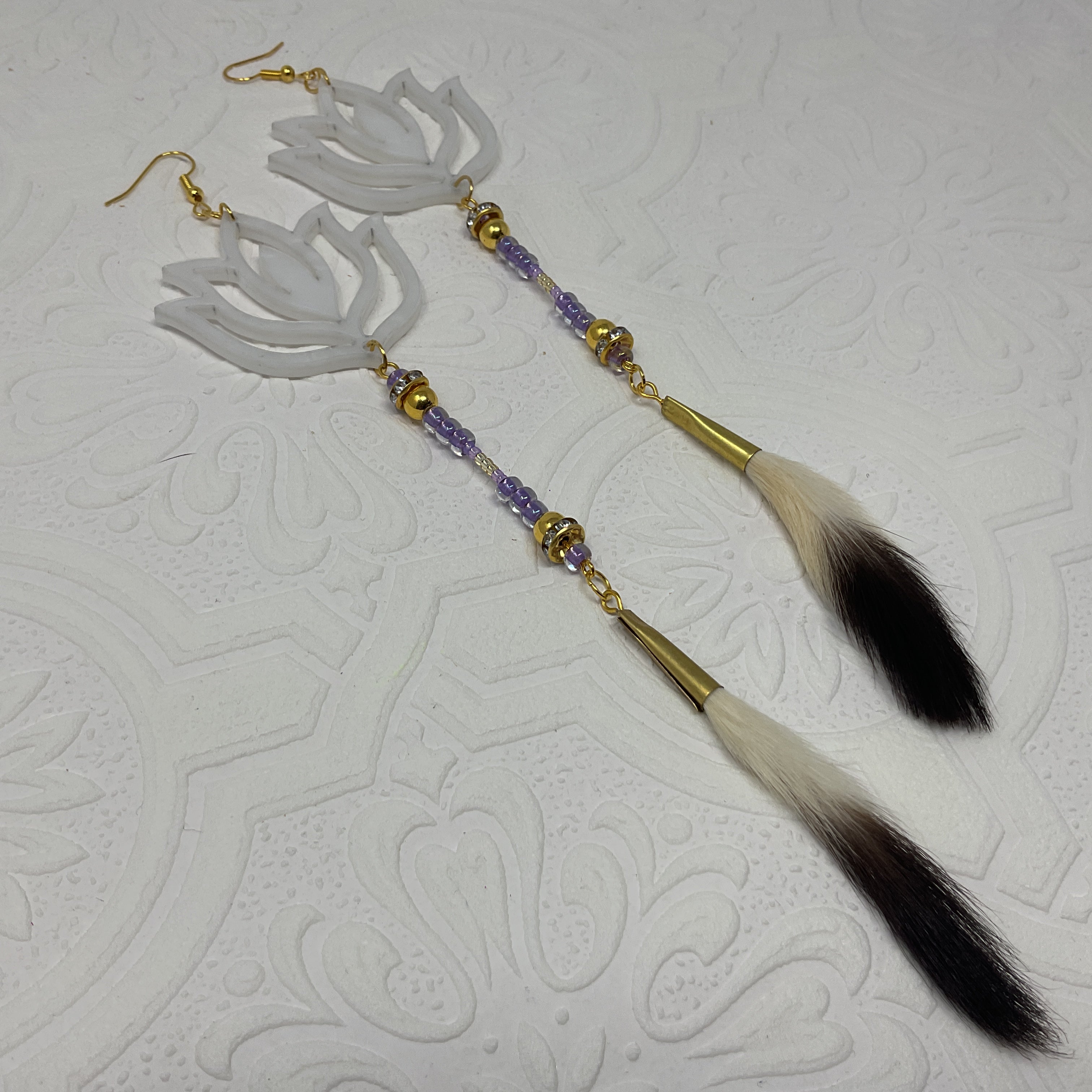 Single-Tier Acrylic Earrings