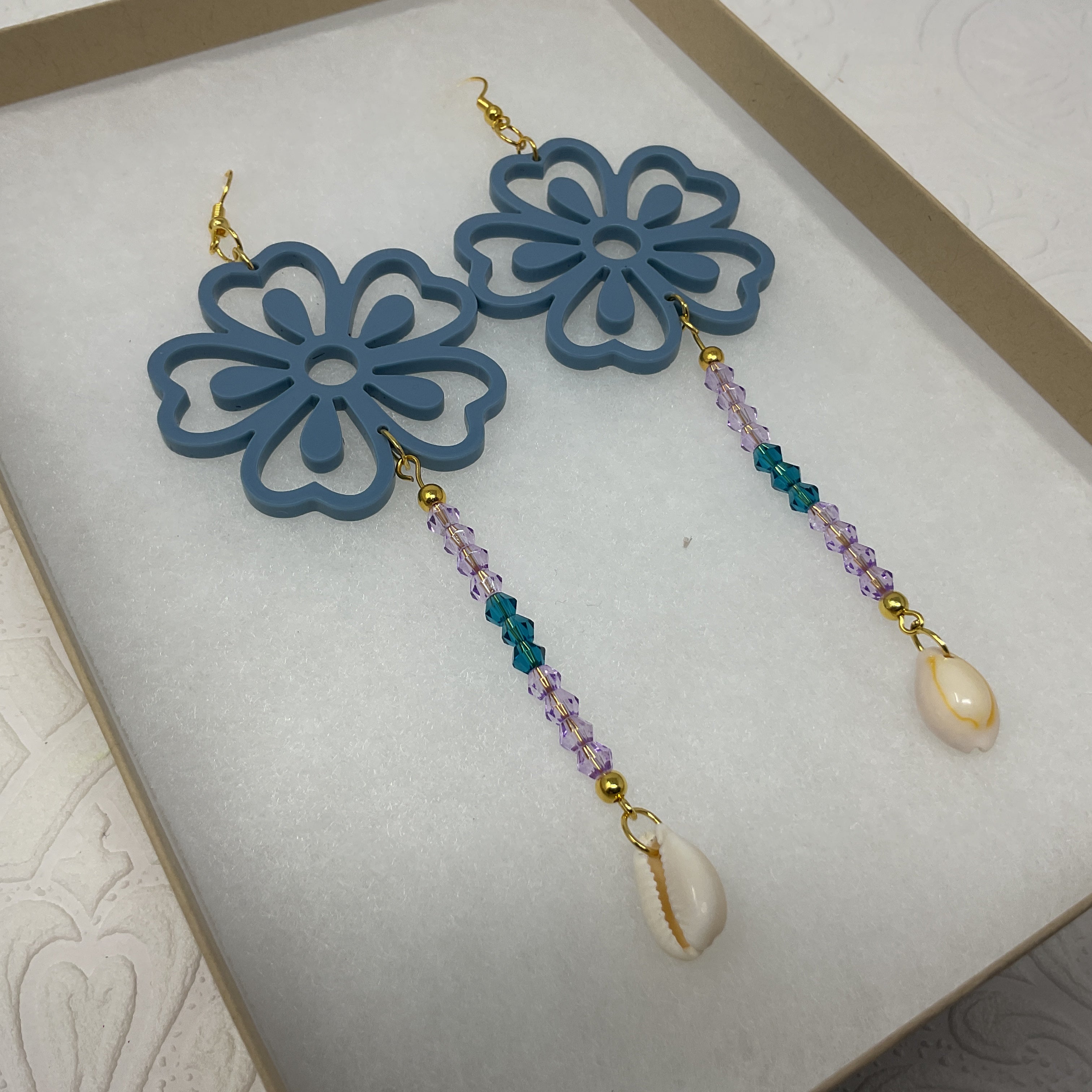 Single-Tier Acrylic Earrings