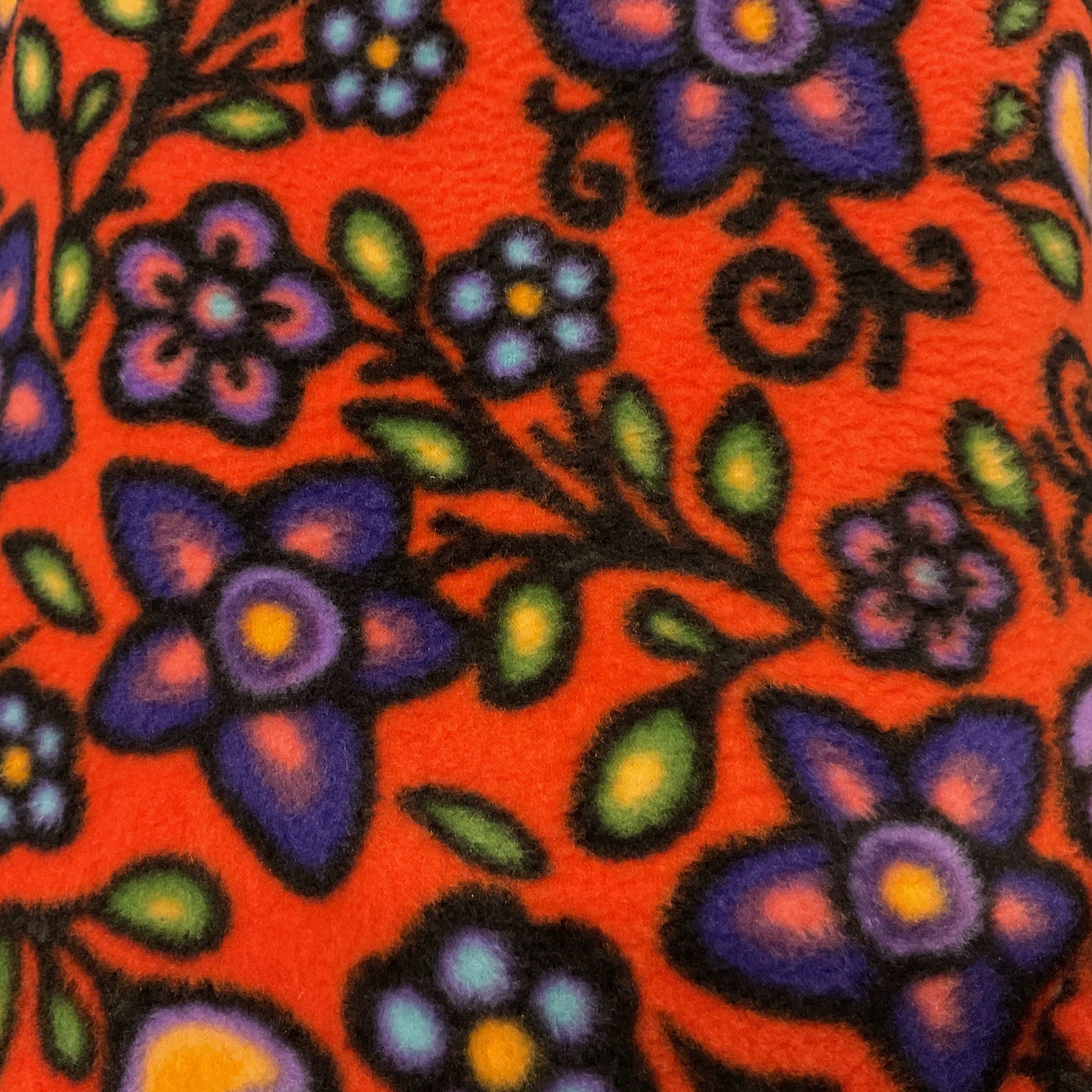 Jackie Traverse Ojibway Polar Fleece Orange