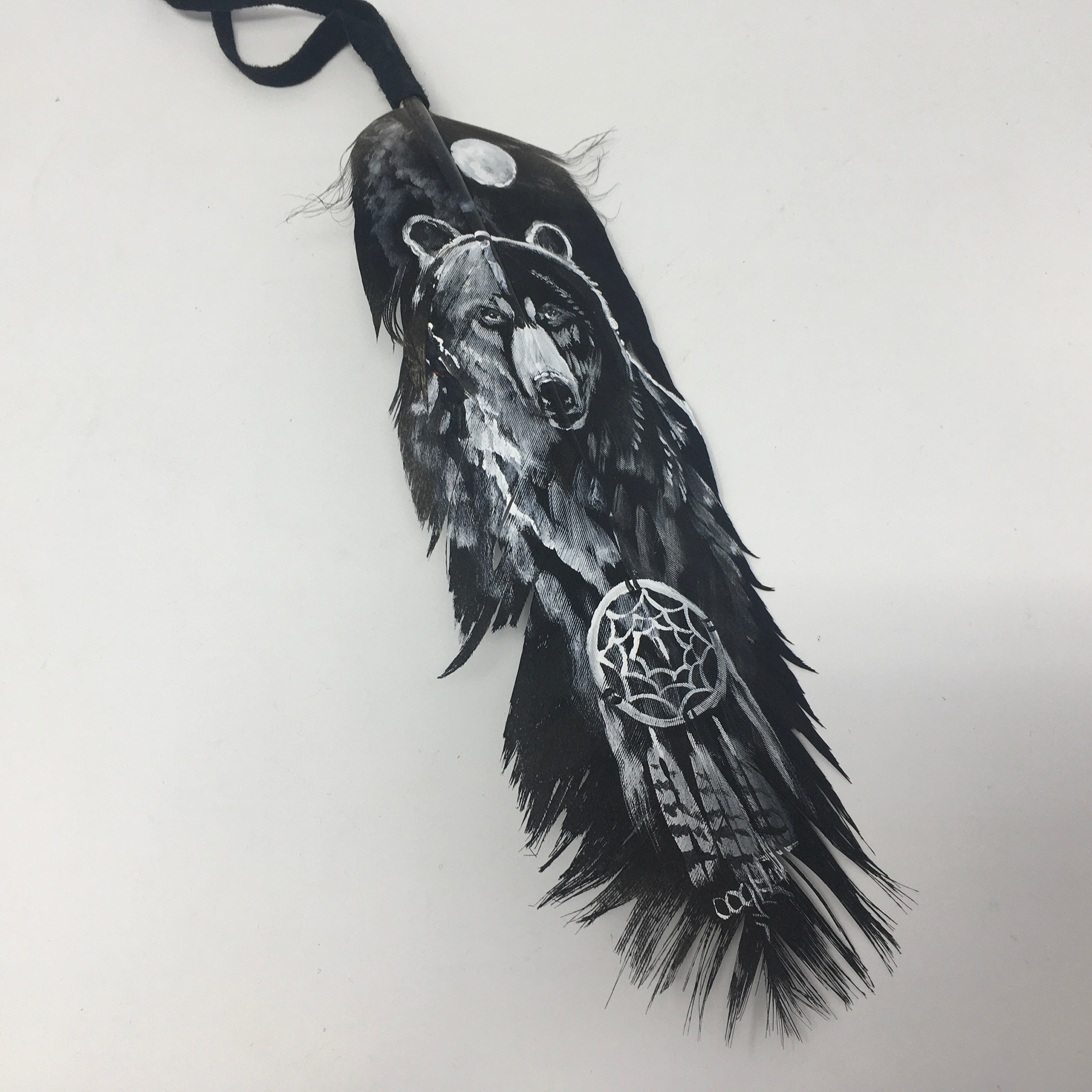 Dino Oogeloot Kingfisher Painted Feathers