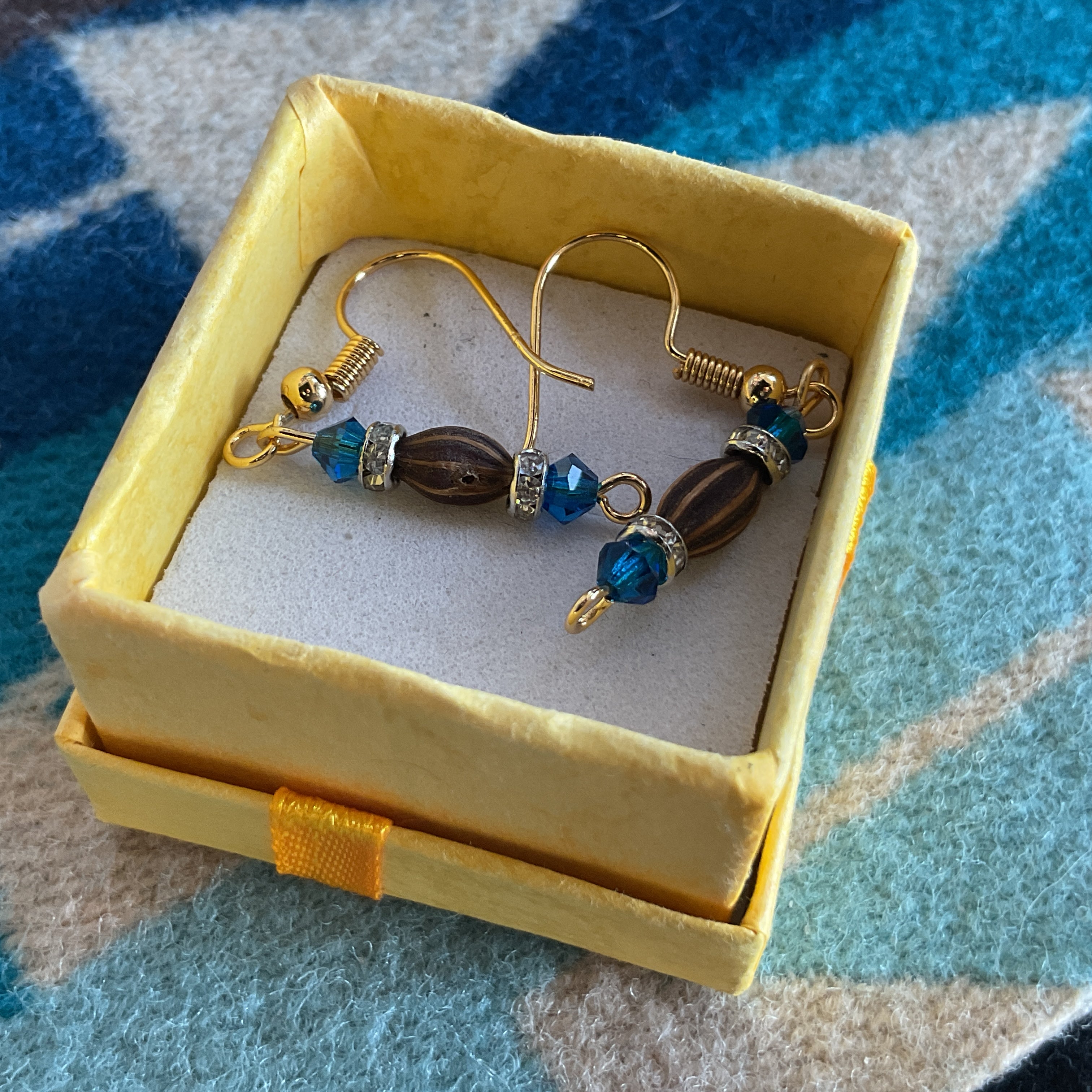 Victoria Wanihadie Gold Plated Wolf Berry Earrings