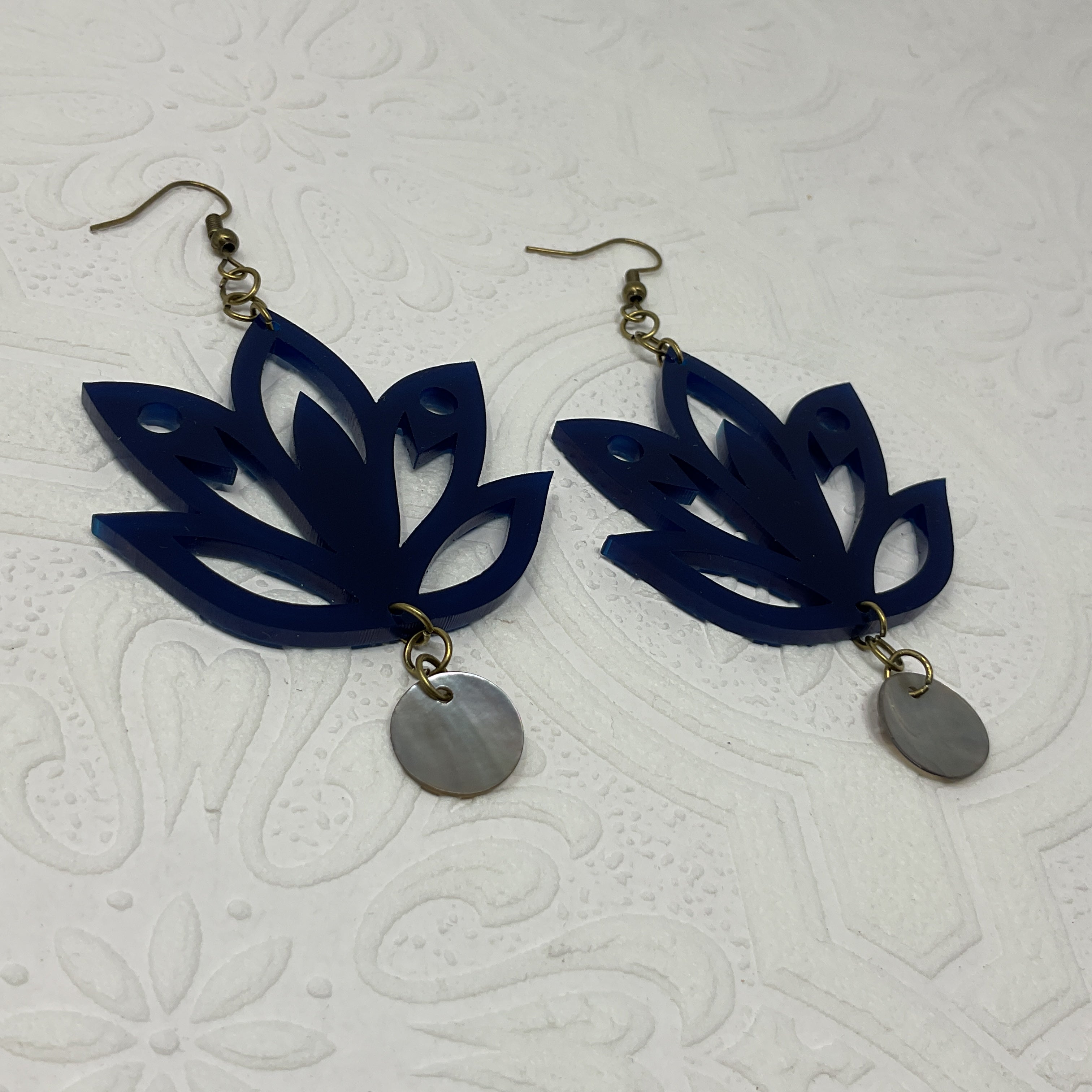 Single-Tier Acrylic Earrings