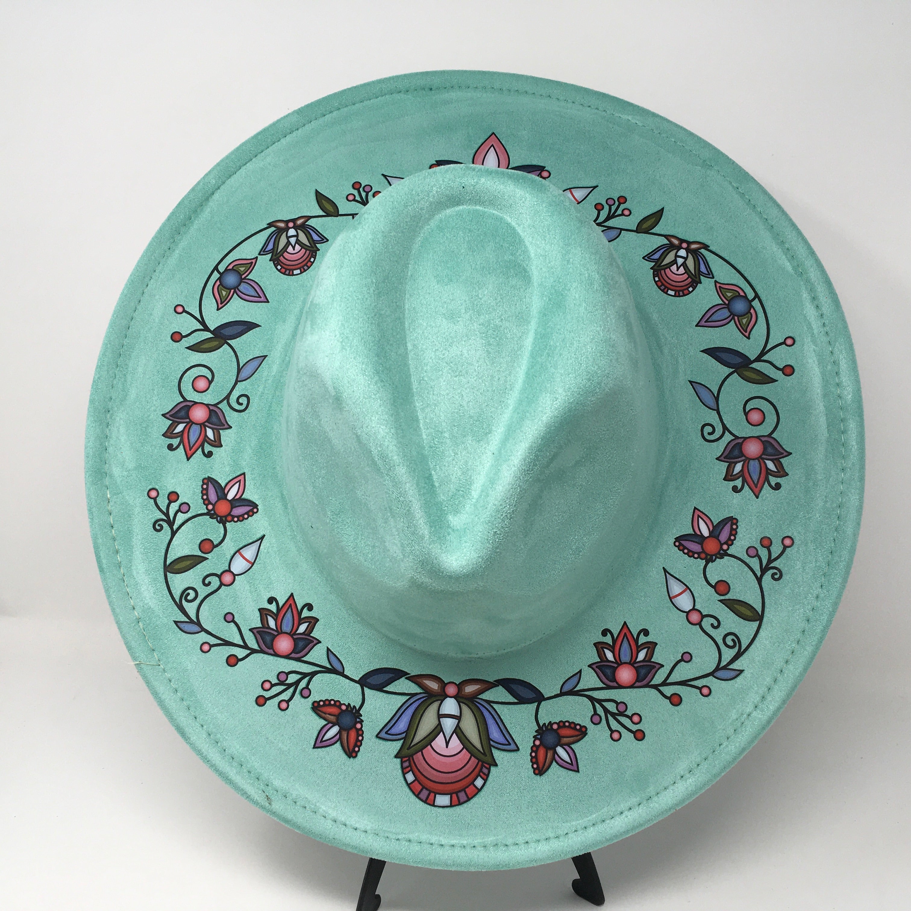 Glacial Gardenia Fedora Hat