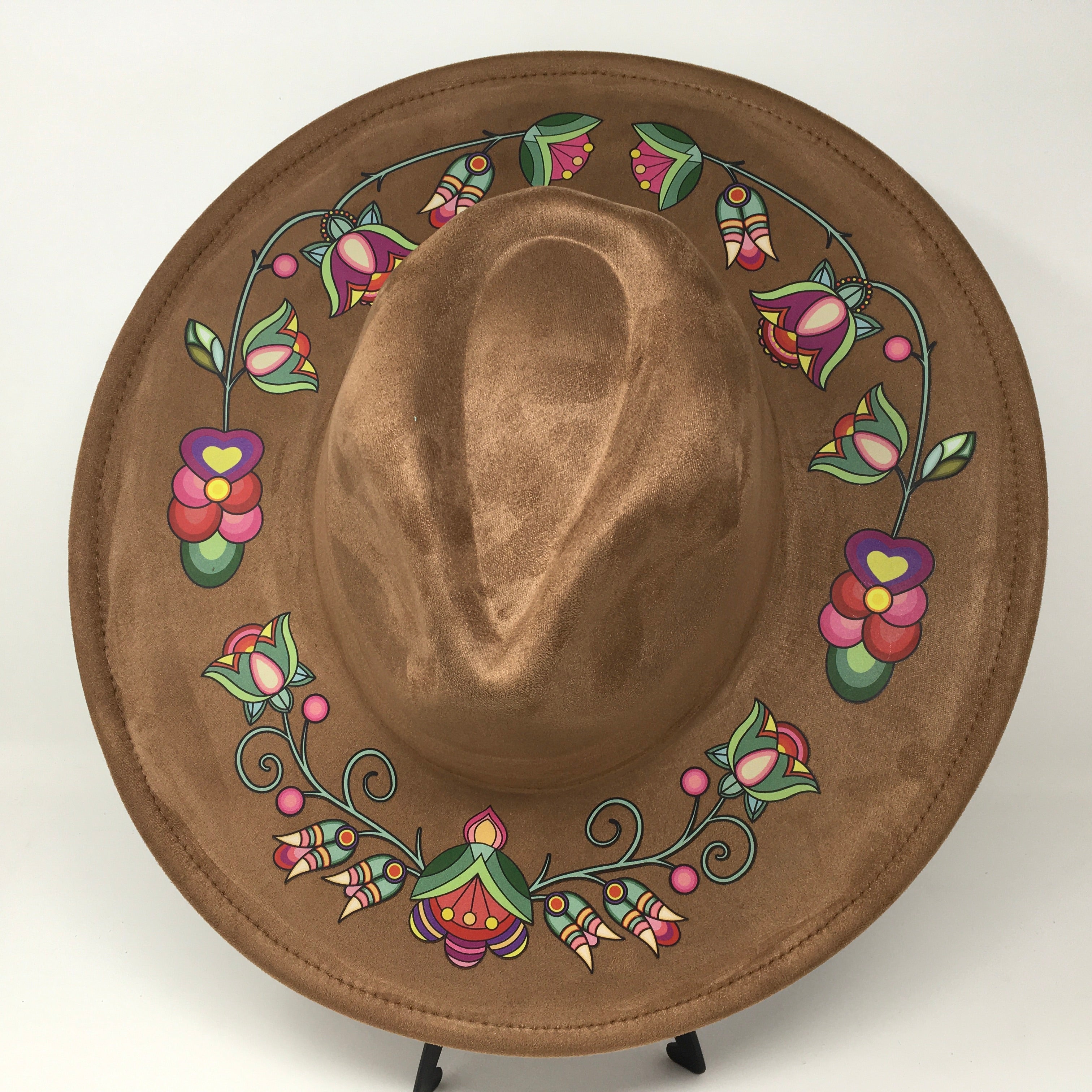 Bountiful Berry Beauty Fedora Hat