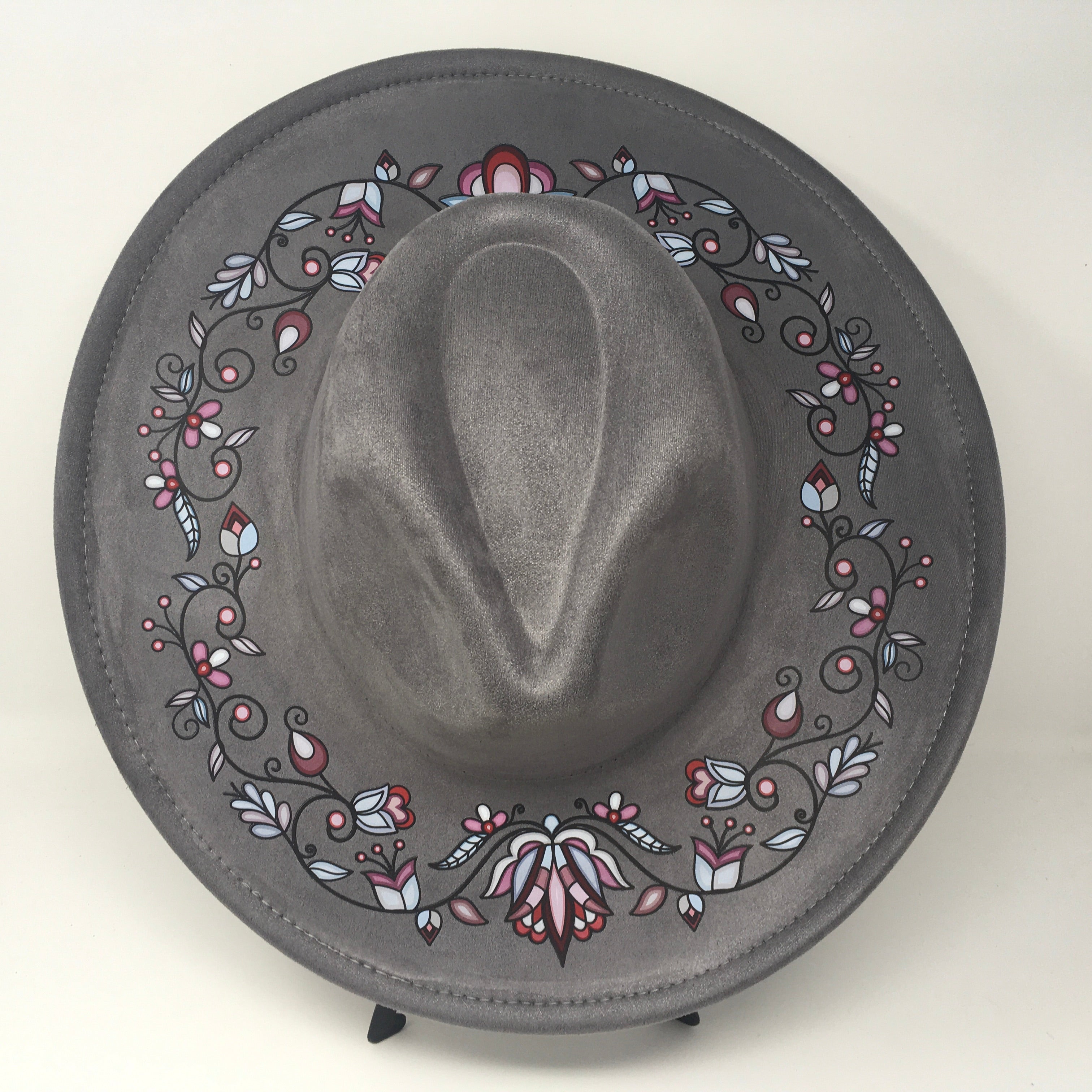Winter Roseblush Fedora Hat