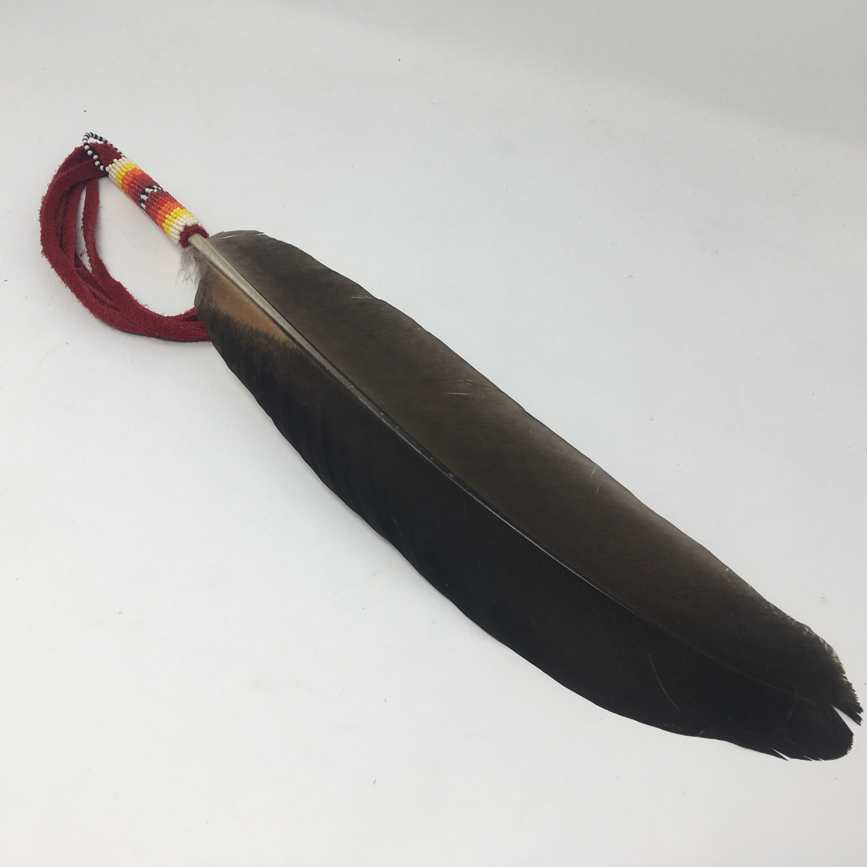 Beaded Feather