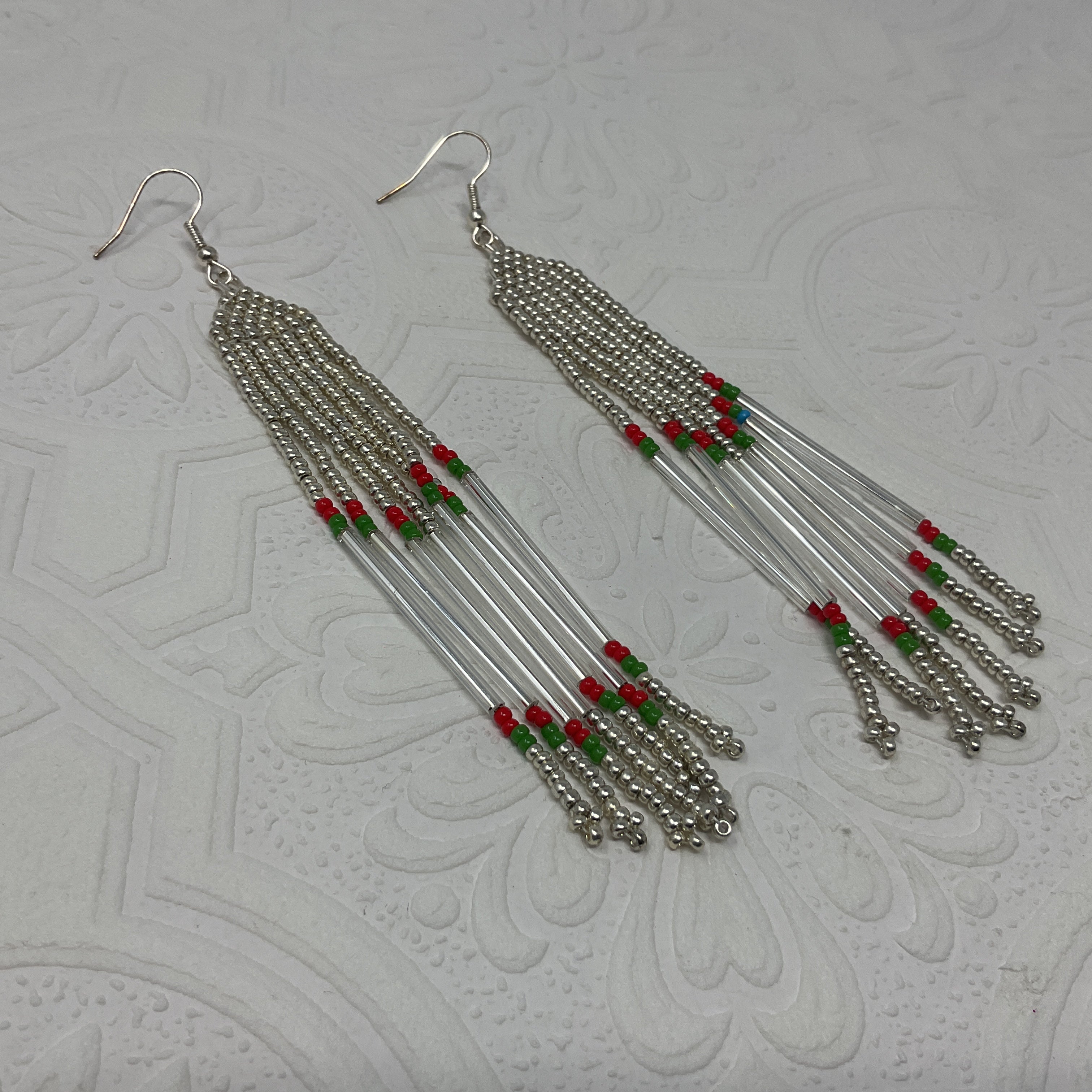 Meg Sheridan Beaded Dangle Earrings