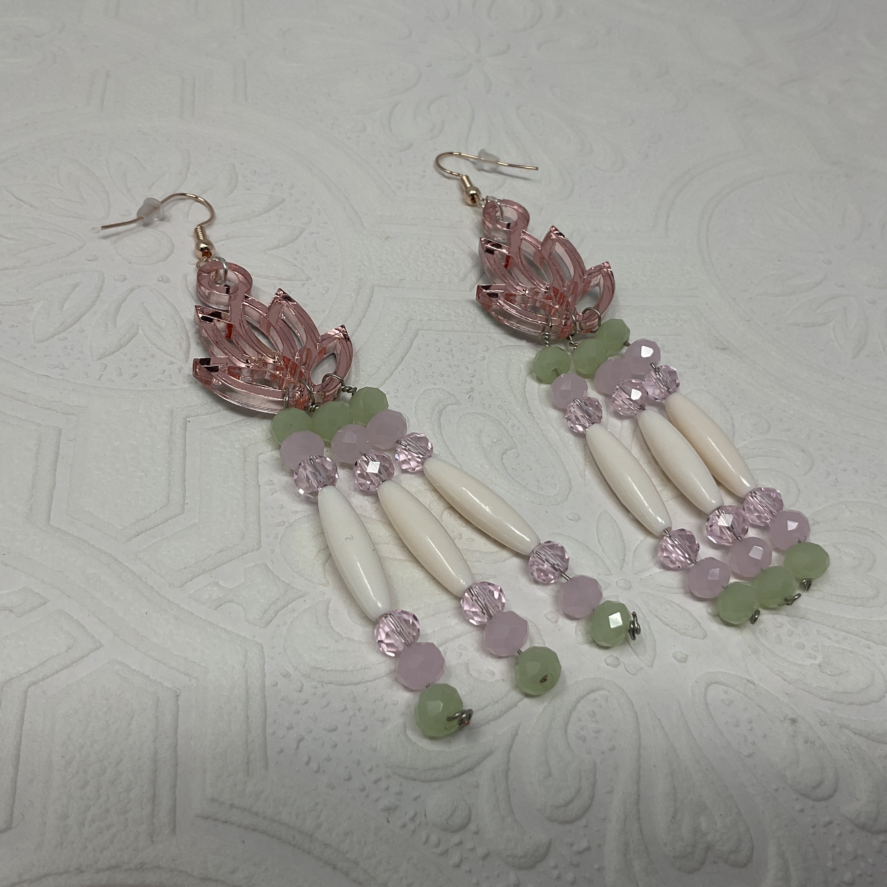 Single-Tier Acrylic Earrings