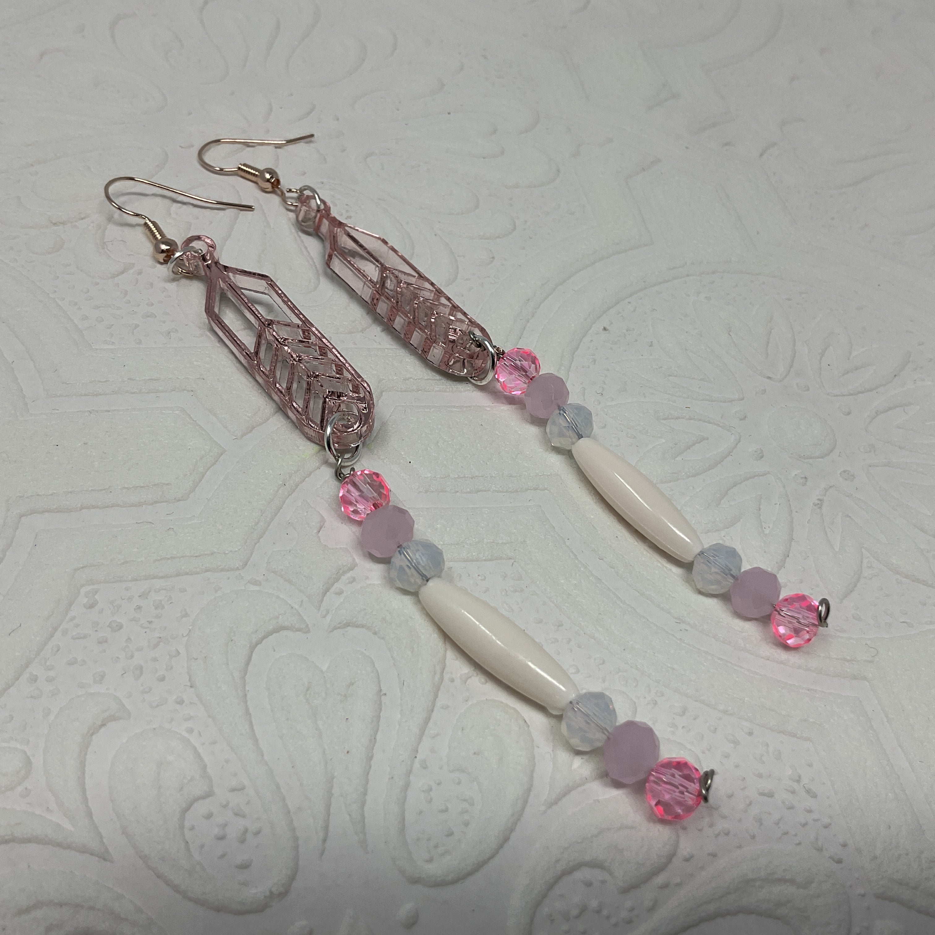 Single-Tier Acrylic Earrings