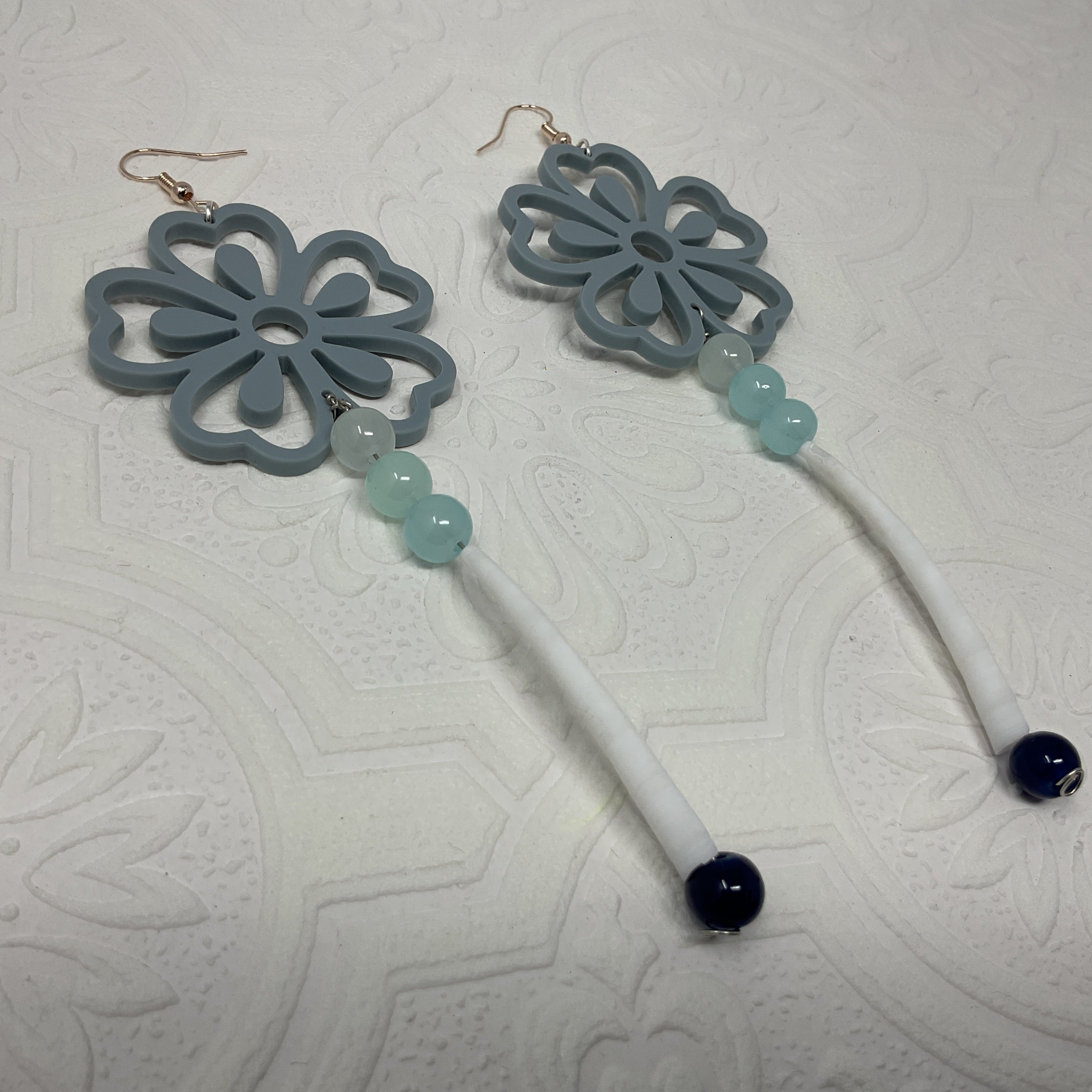 Single-Tier Acrylic Earrings