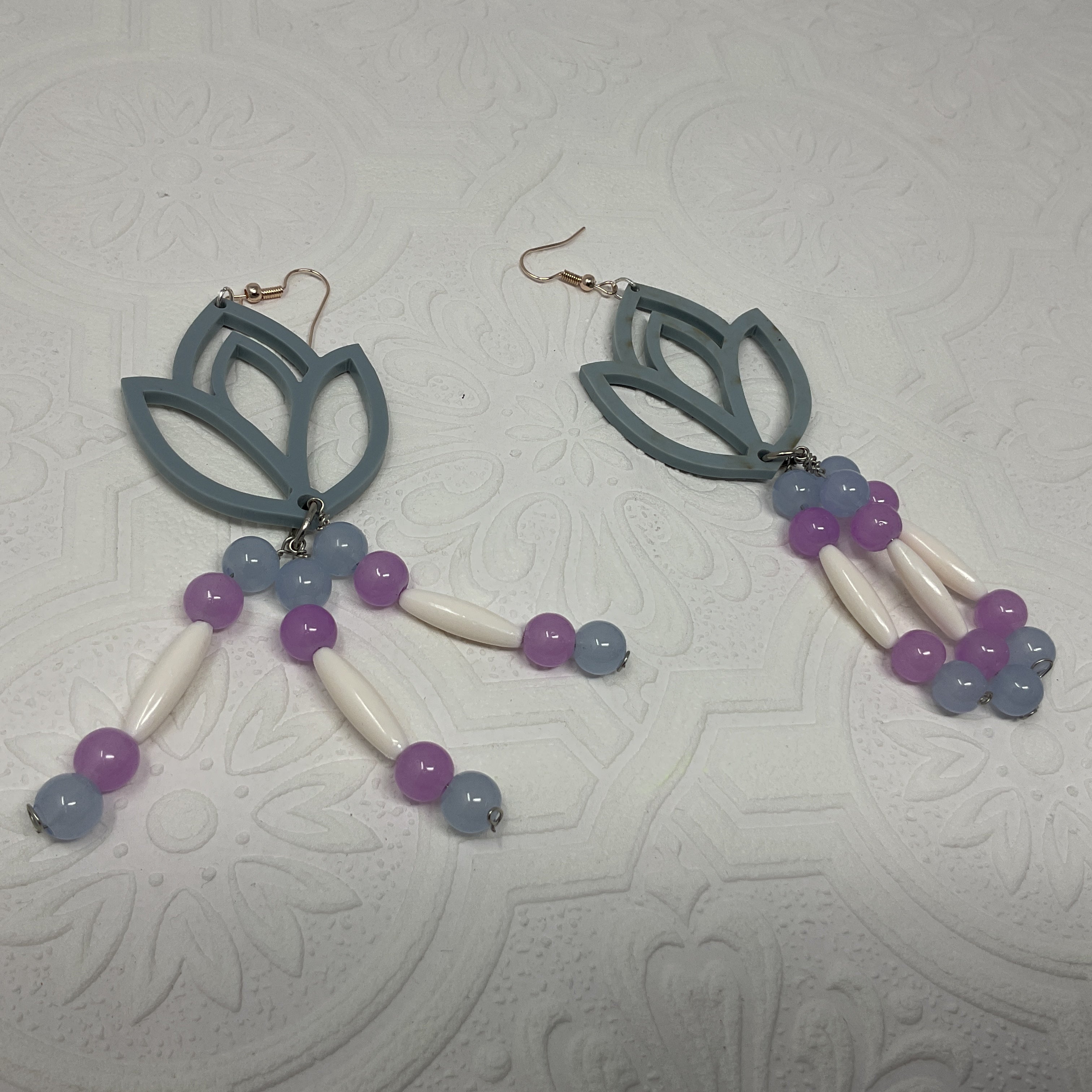 Single-Tier Acrylic Earrings