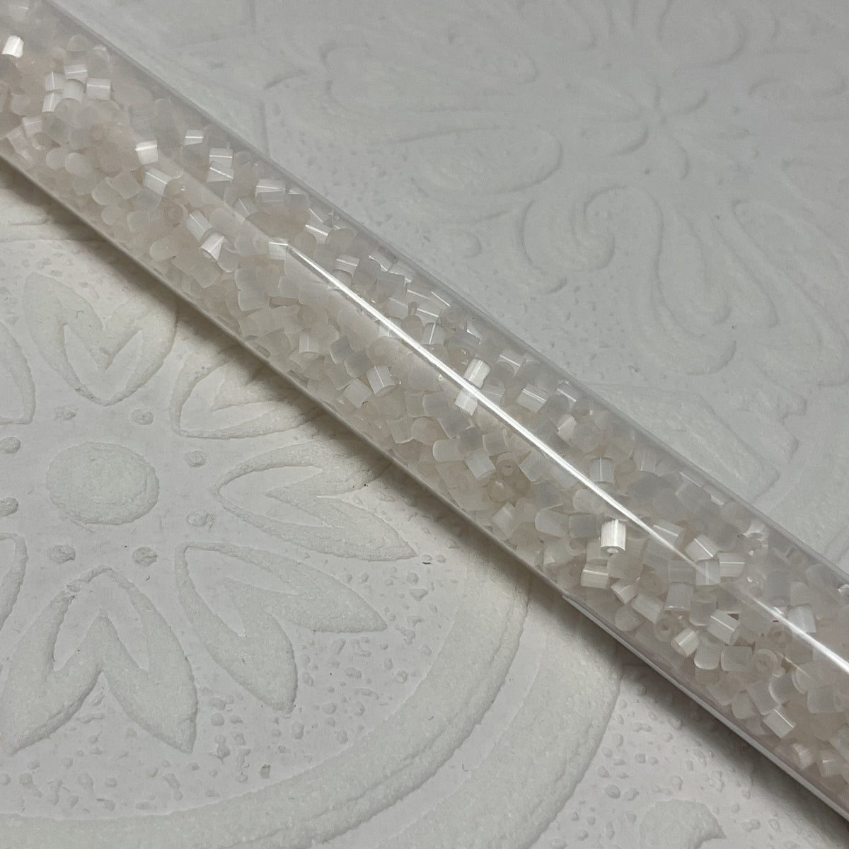 2mm Size 11/0 24g tube Cylindica Seed Beads Sand
