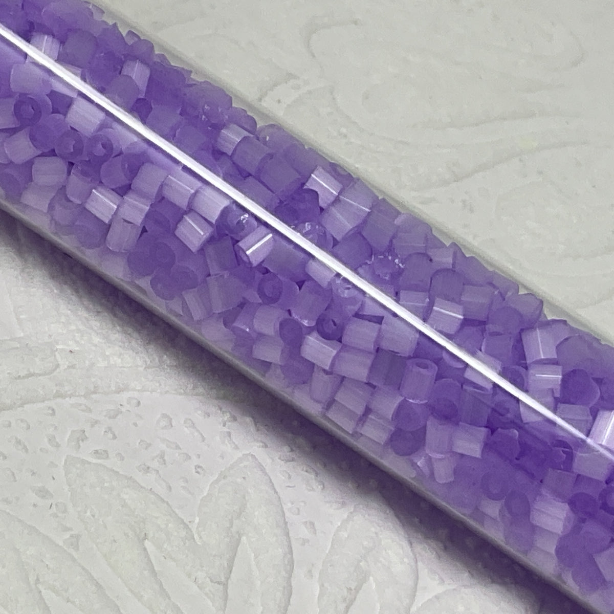 2mm Size 11/0 24g tube Cylindica Seed Beads Viola