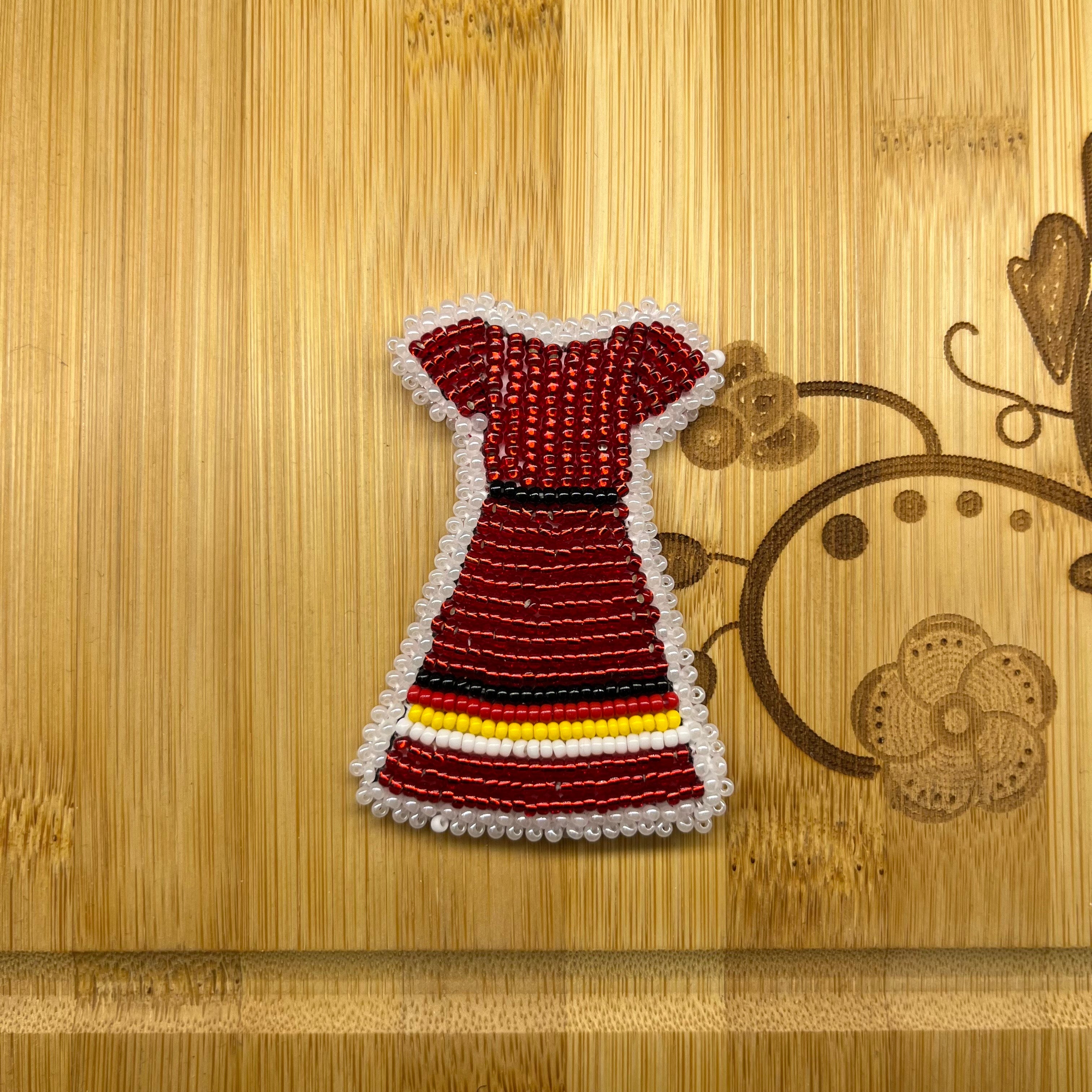 Danielle Redgun MMIW Red Dress Pins