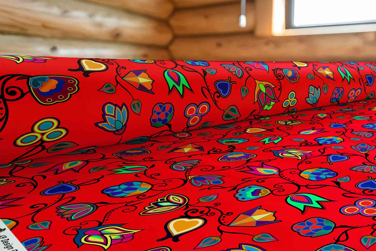 Indigenous Paisley Dahlia Cotton Poplin