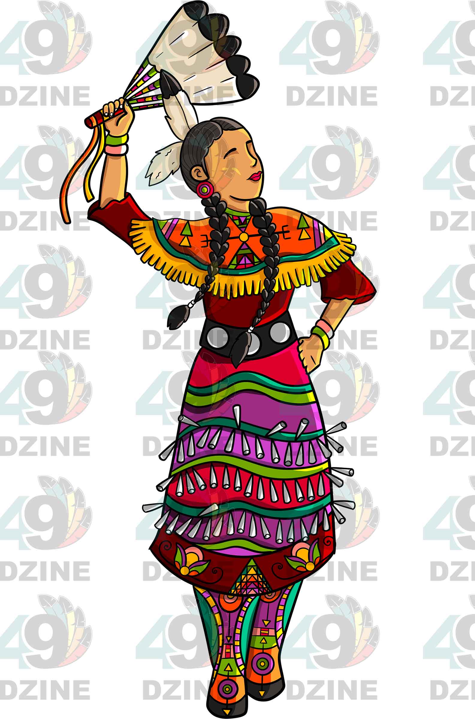 Jingle Dance 3 Sticker