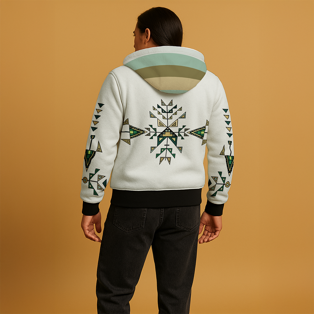 Bear Shield Men's Sherpa Hoodie