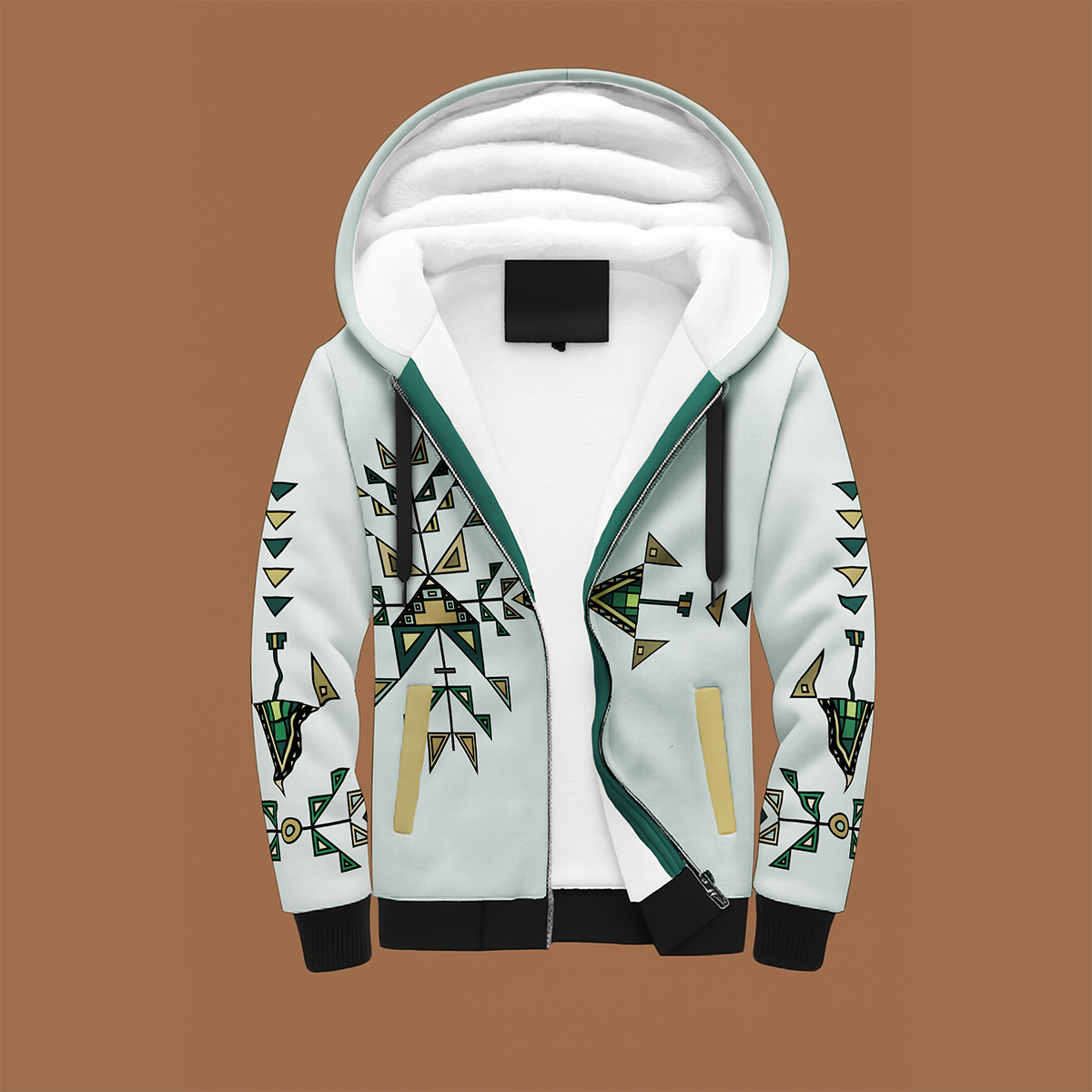 Bear Shield Men's Sherpa Hoodie