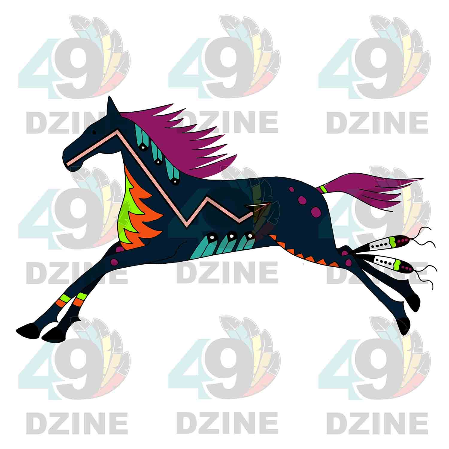 Ledger Horse 4 Sticker