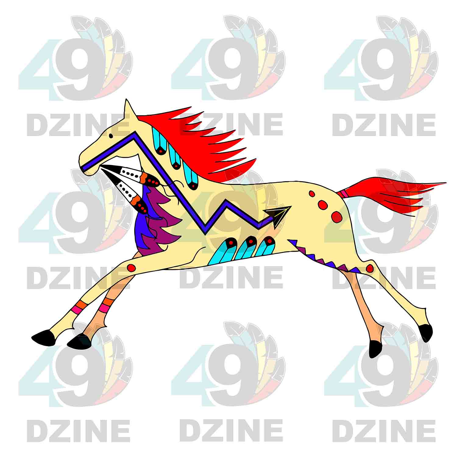 Ledger Horse 3 Sticker
