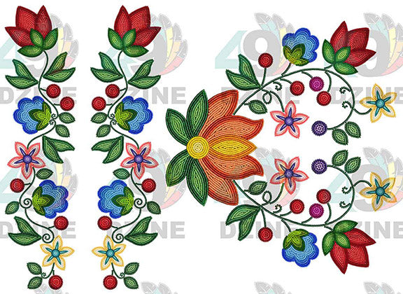 Morning Harmony Beadwork Set Various Sizes