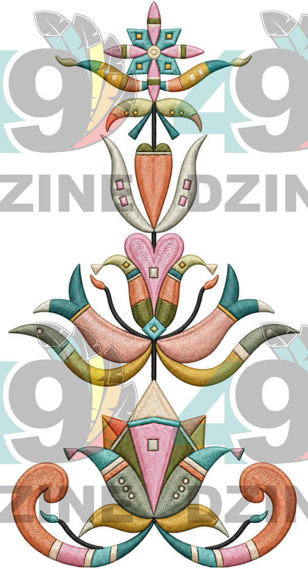 Sacred Dawn Weaver Embroidered Transfer (Various Sizes)