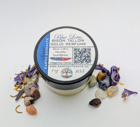 Sacred Earth Extracts Blue Lotus Solid Bison Perfume