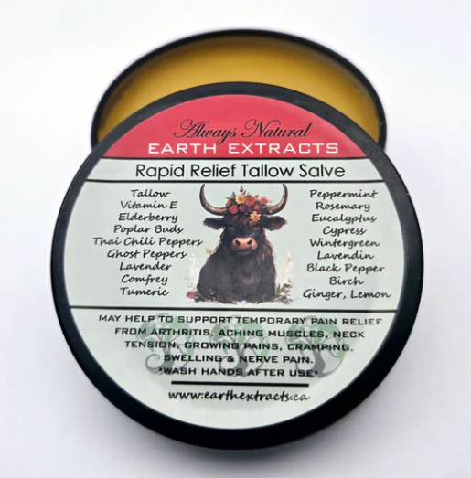 Sacred Earth Extracts Rapid Relief Salve
