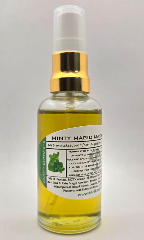 Sacred Earth Extracts Minty Magic Massage Oil