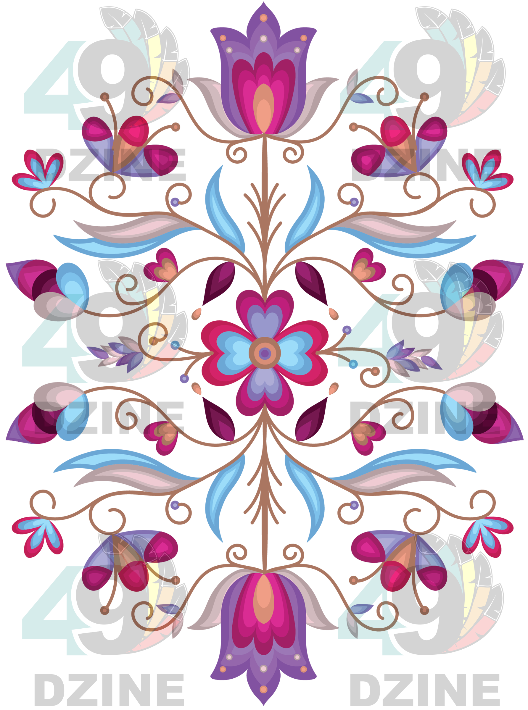 Snowdrop Serenade No Stroke Transfer (Various Sizes)