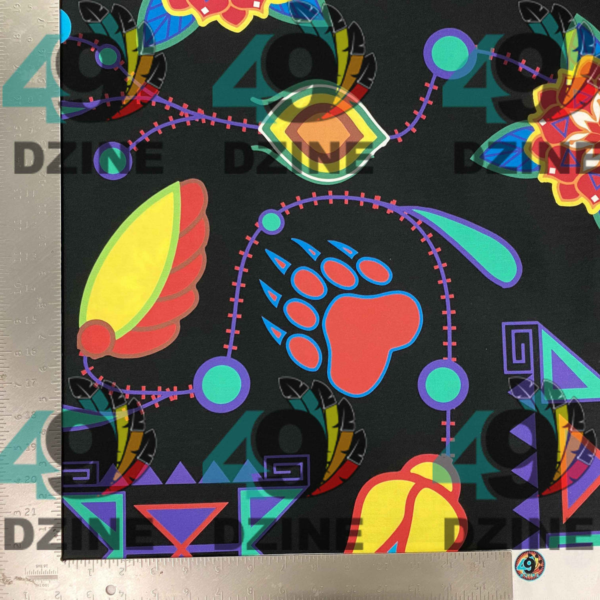 Bear Clan Floral Cotton Poplin