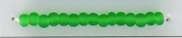 Seed Beads Size 11/0 - Matte Emerald