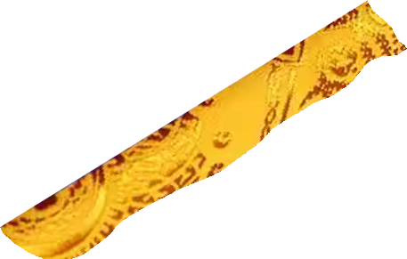Eternal Circle Pumpkin Jacquard Fabric